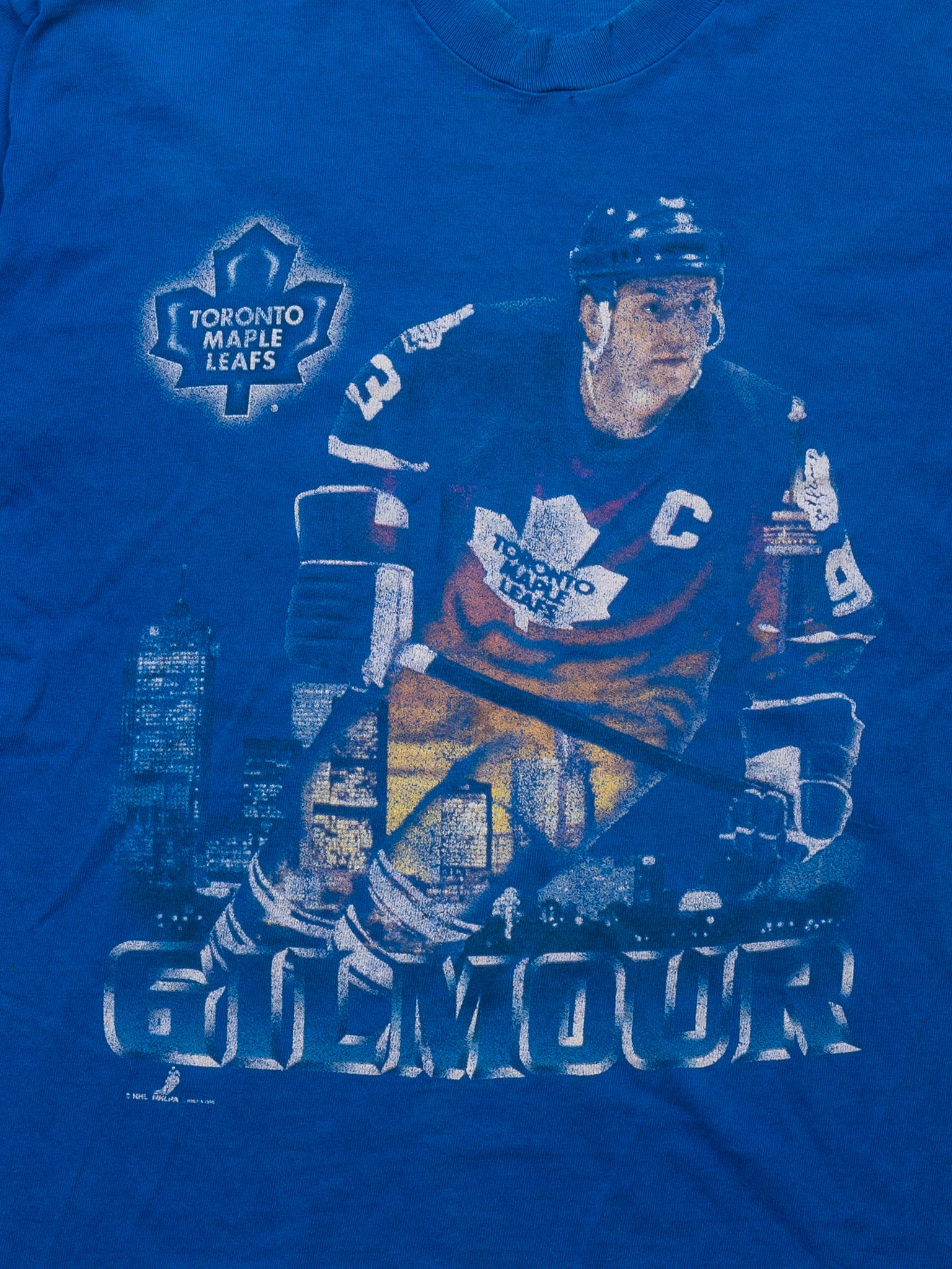 Vintage 90s Toronto Maple Leafs Gilmour Tee (M)