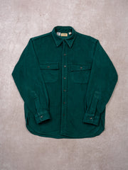 Vintage 90s Green LL Bean Cotton Button Up (M/L)