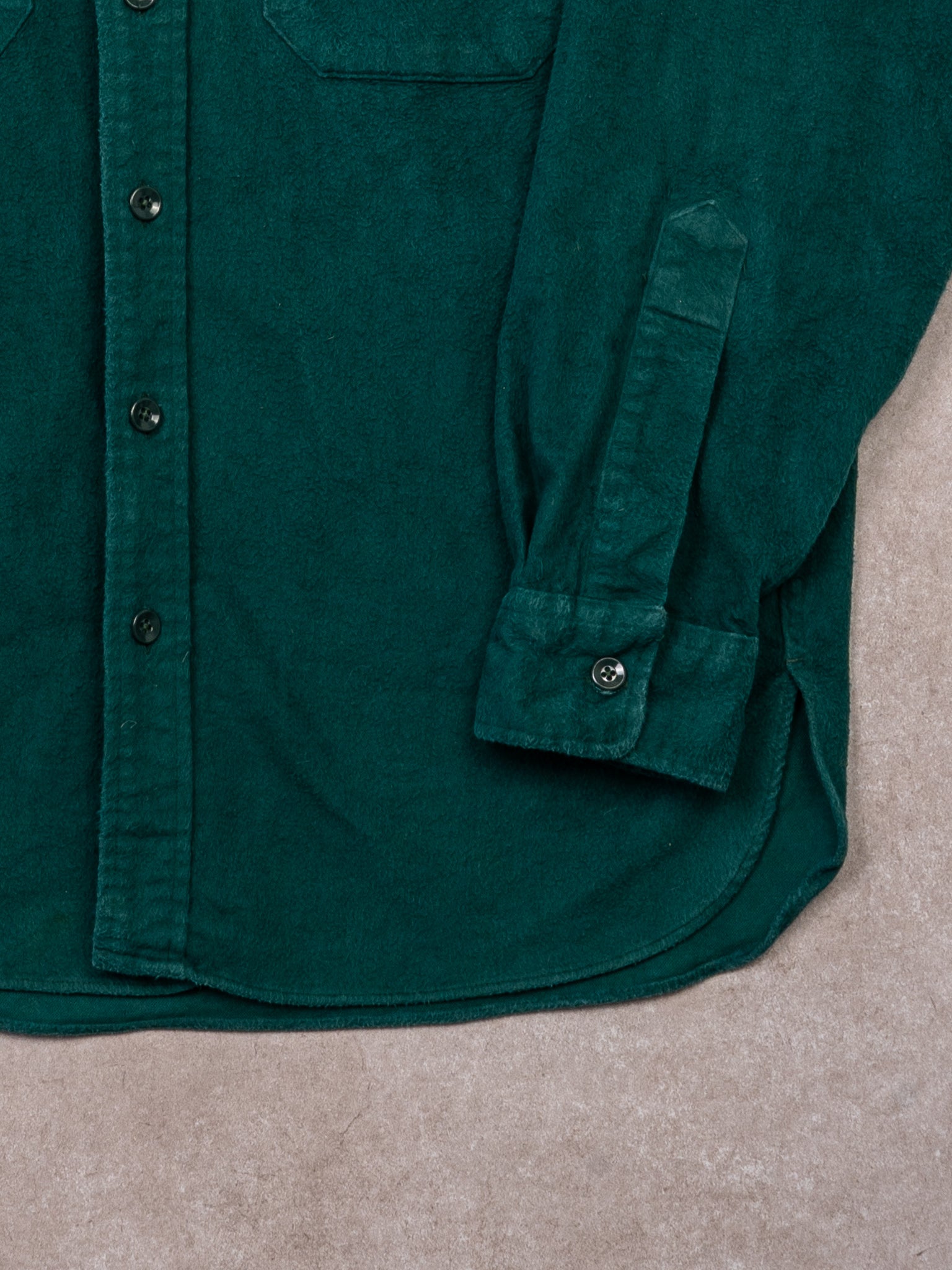 Vintage 90s Green LL Bean Cotton Button Up (M/L)