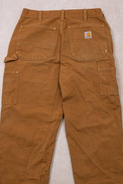 Vintage 90s Camel Carhartt Double Knee Loose Original Fit Cargo Pants (30 x  30)