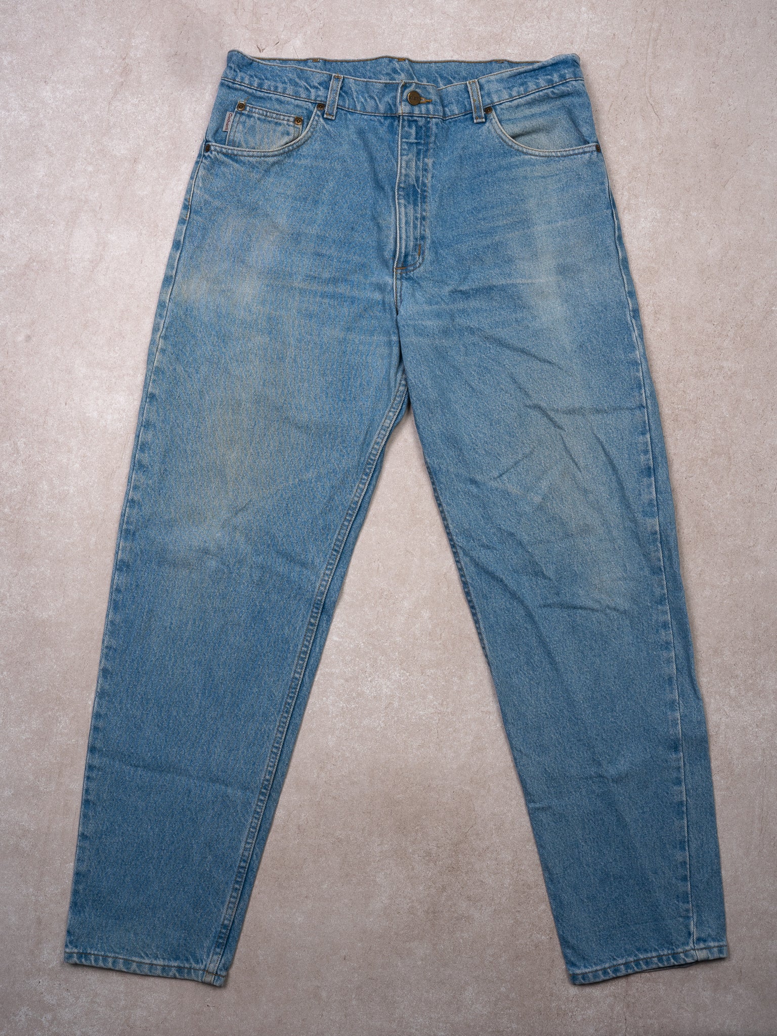 Vintage Light Blue Carhartt Straight Leg Jeans (34 x 32)