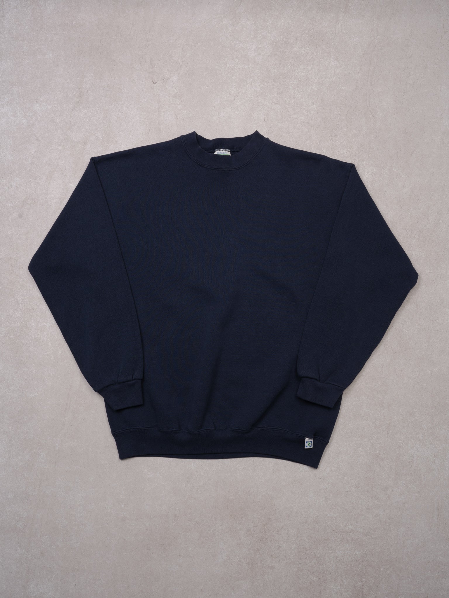 Vintage 90s Navy Blue Discus Athlectics Crewneck (M)