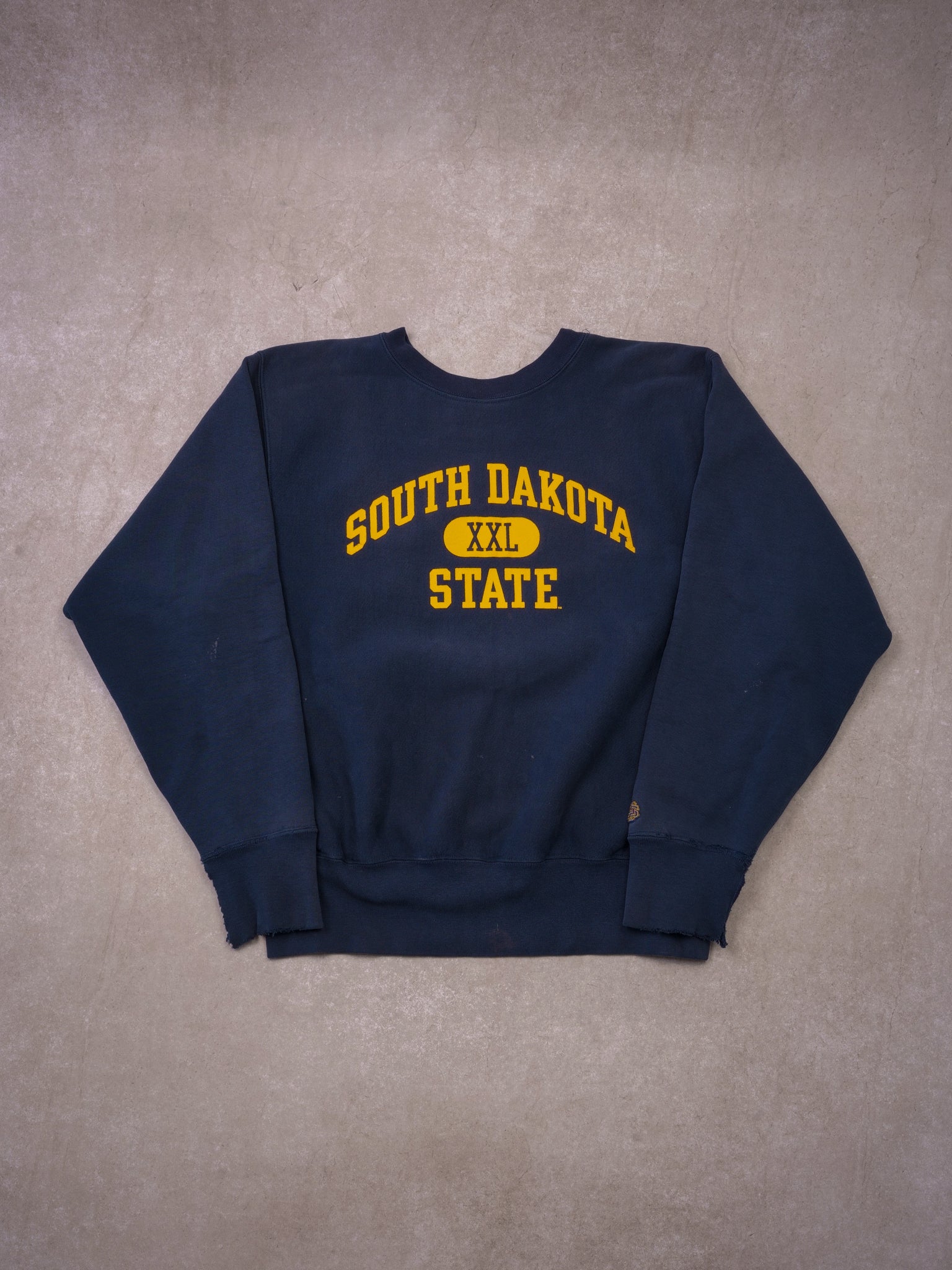 Vintage Navy Blue South Dakota State XXL Crewneck (L)