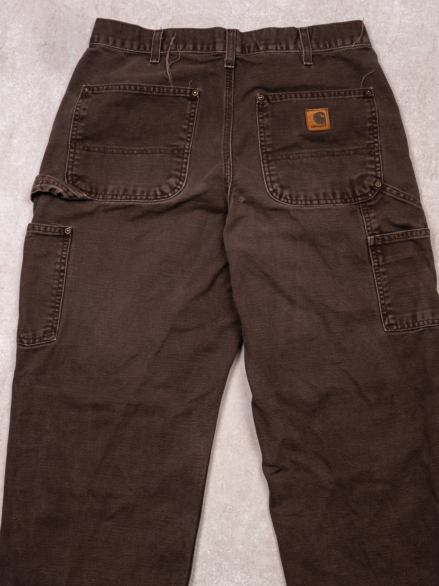 Vintage Brown Carhartt Double Knee Cargo Pants (30 x 32)