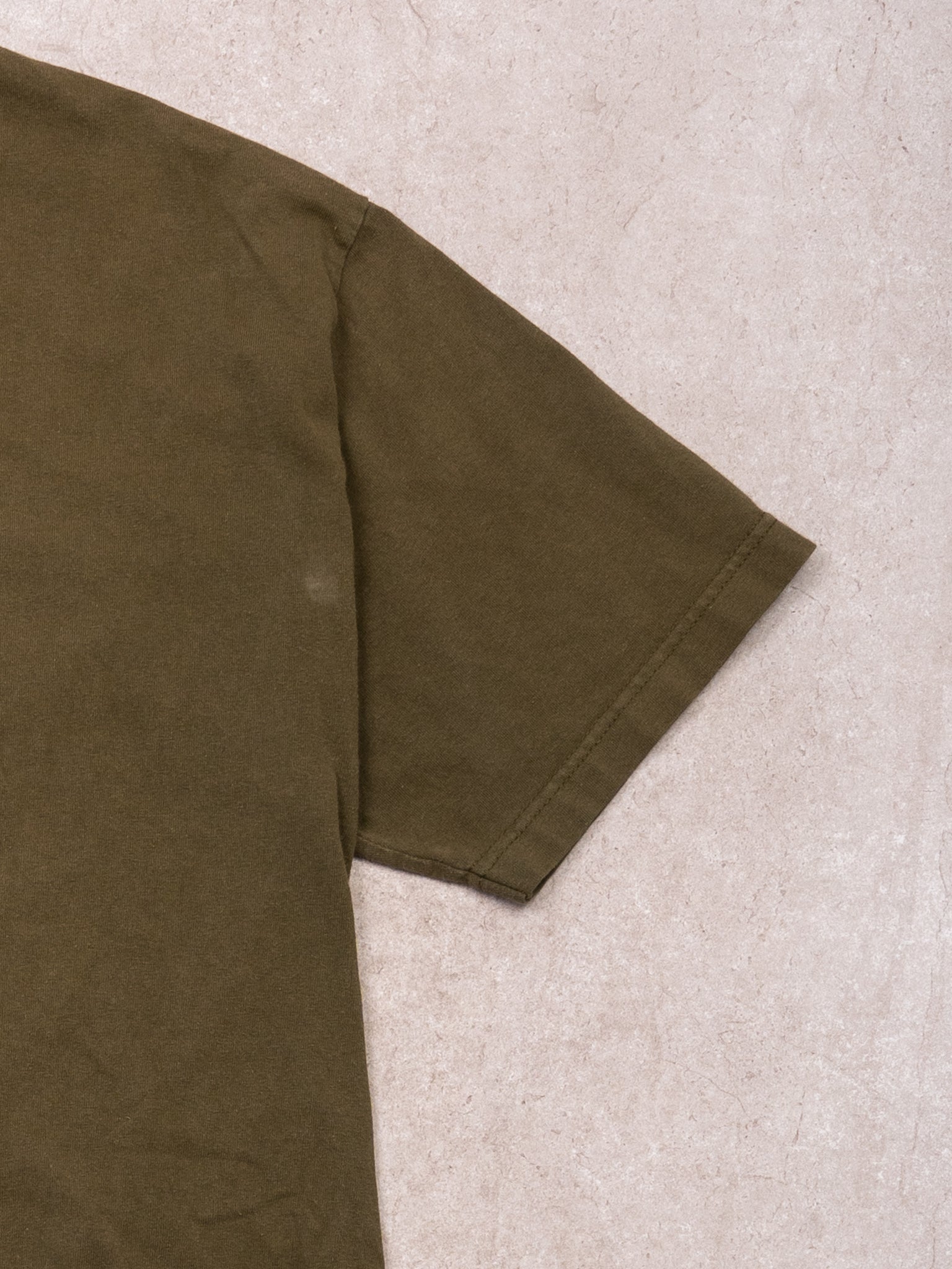Vintage Y2K Moss Green Nike Air Logo Tee (L)