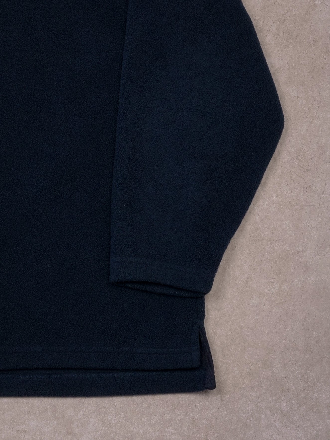 Vintage 90s Navy Blue Fila Fleece Crewneck (S/M)