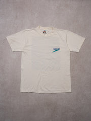 Vintage '94 White Speedo Make It Last Single Stitch Tee (S)