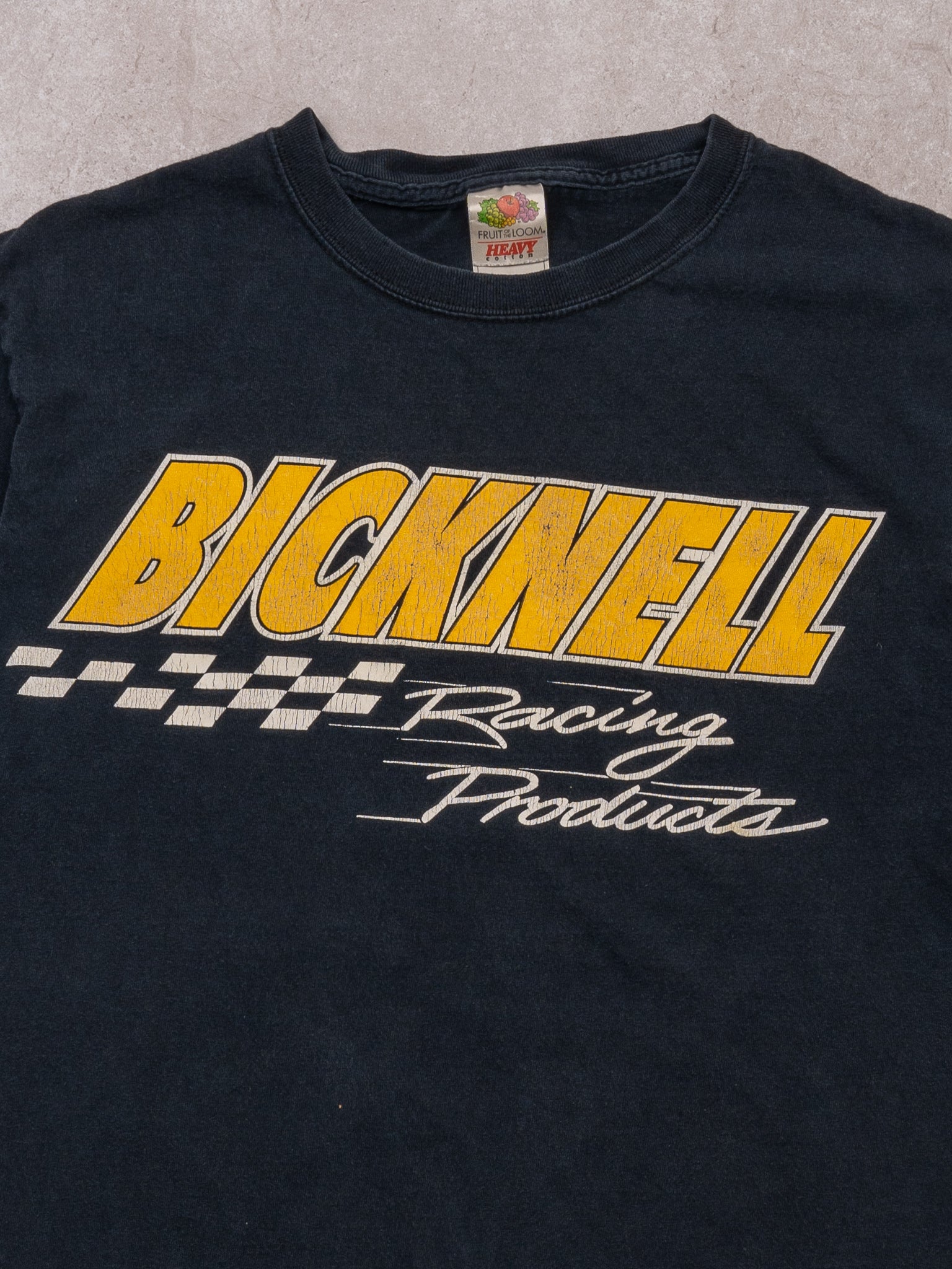 Vintage Black Bicknell Racing Products Tee (S) Rebalance Vintage