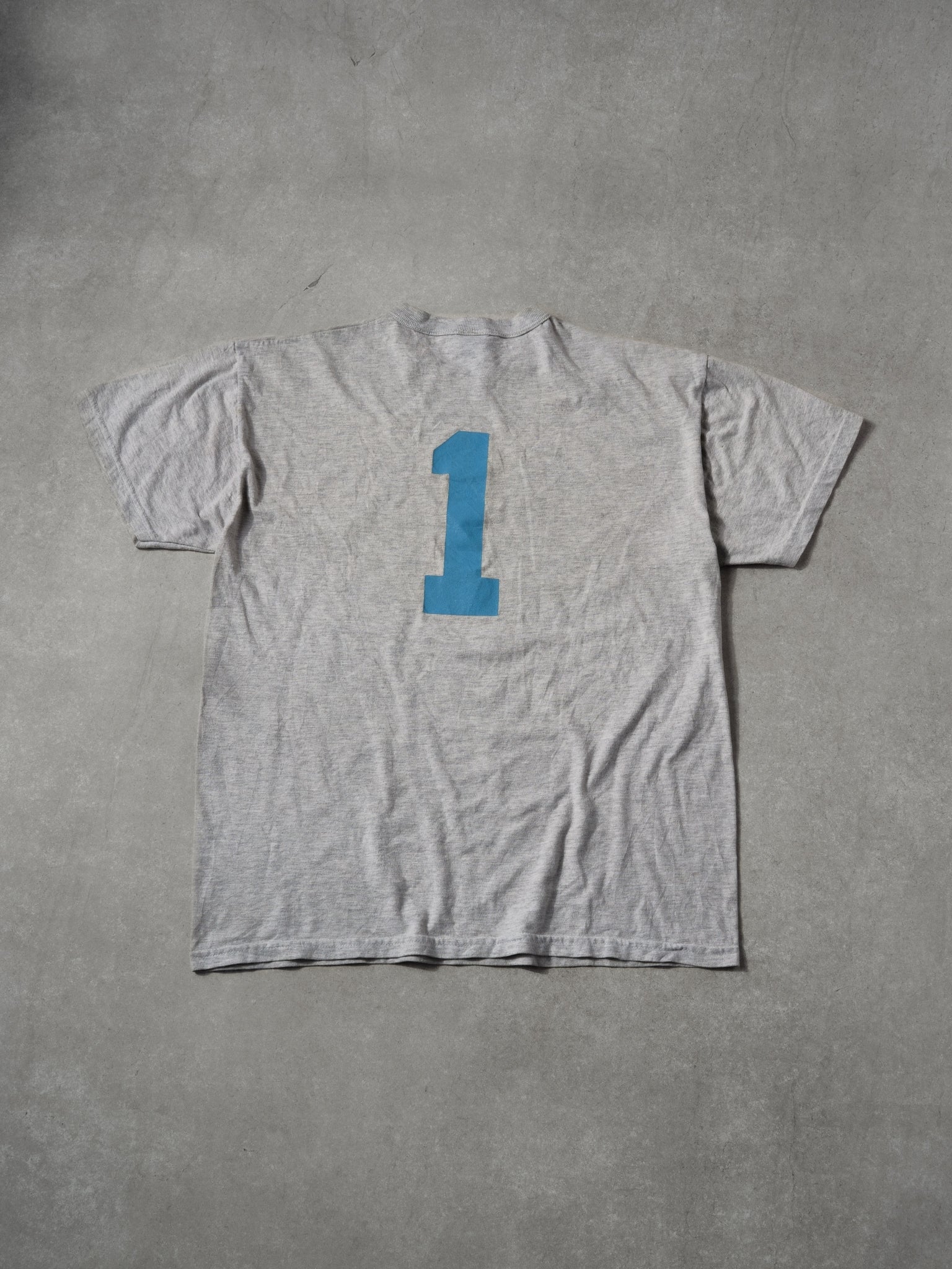 Vintage 90s Grey and Blue Pittsburgh Blue Thunder Tee (M)