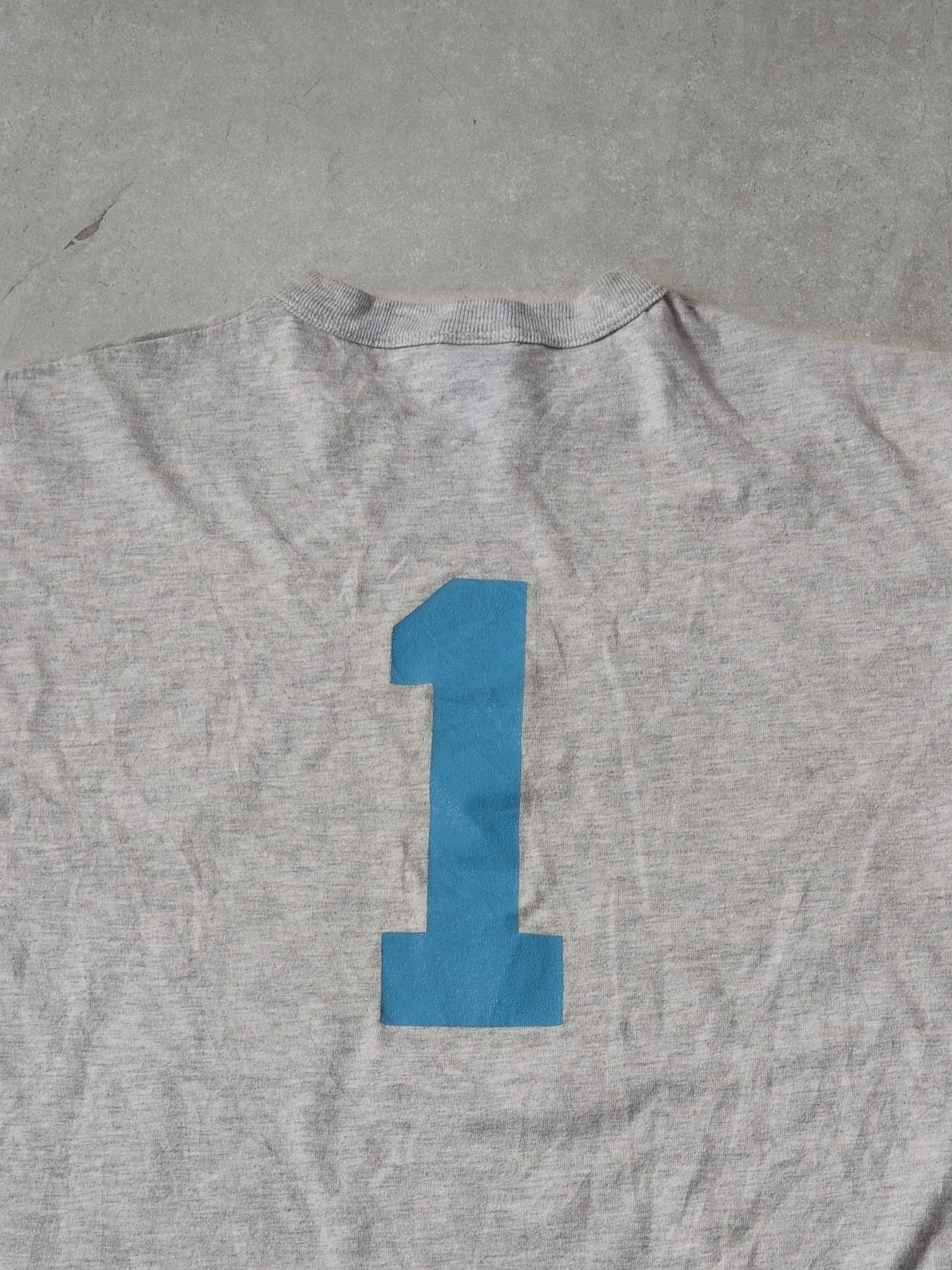 Vintage 90s Grey and Blue Pittsburgh Blue Thunder Tee (M)