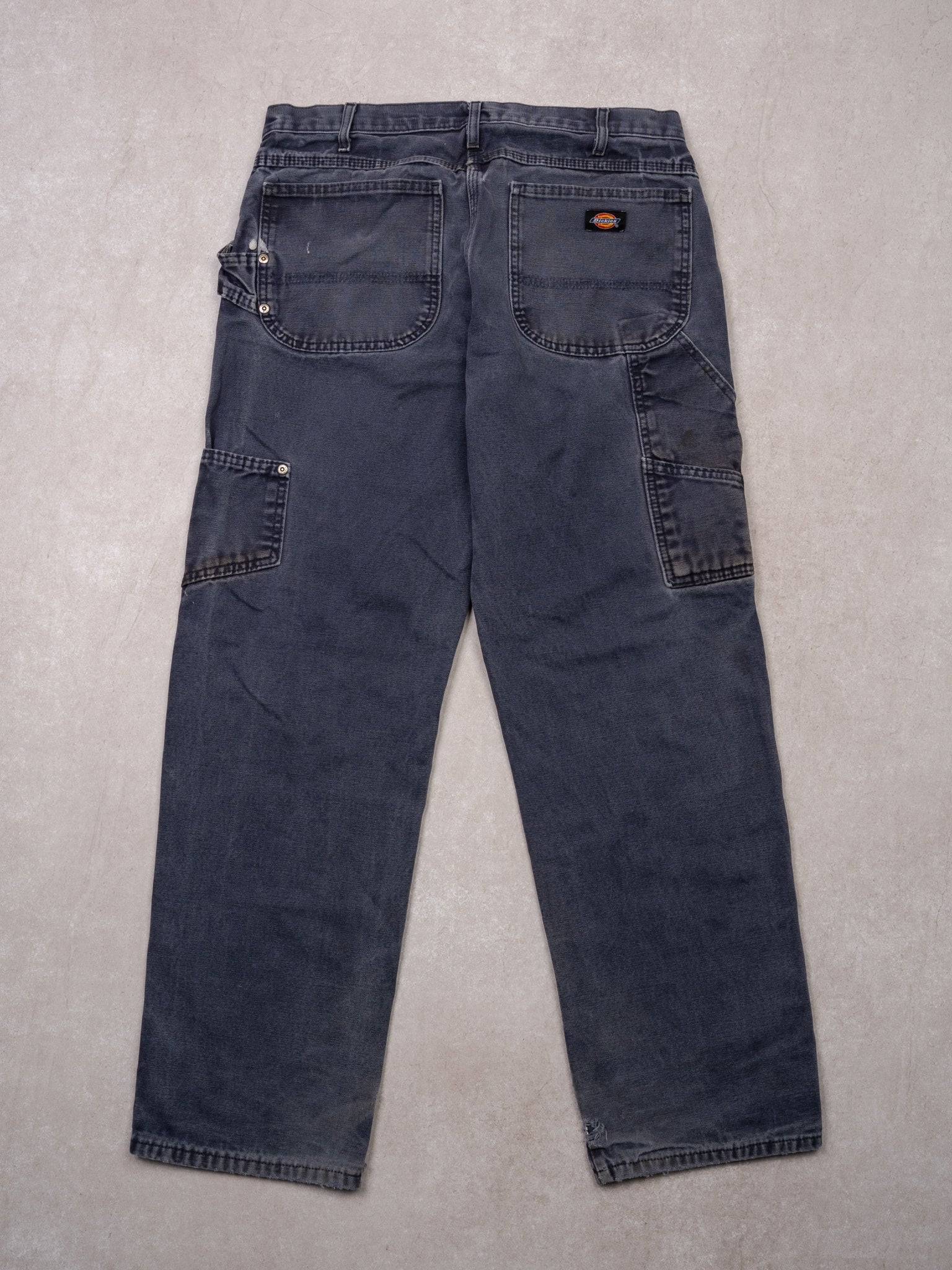 Vintage Dickies Washed Blue Carpenter Pants (32x31)
