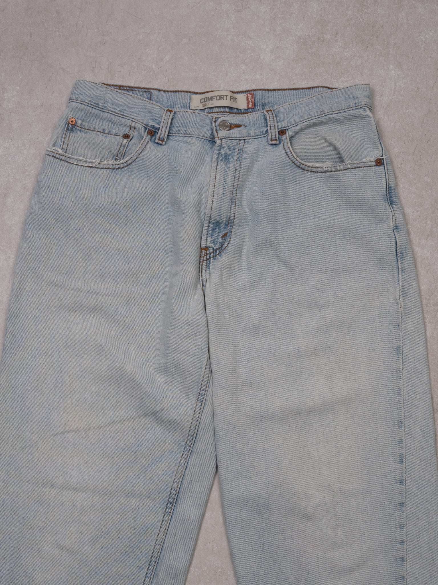 Vintage Light Blue Levi 560 Comfort Fit Denim Jeans (32x32)