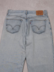 Vintage Light Blue Levi 560 Comfort Fit Denim Jeans (32x32)