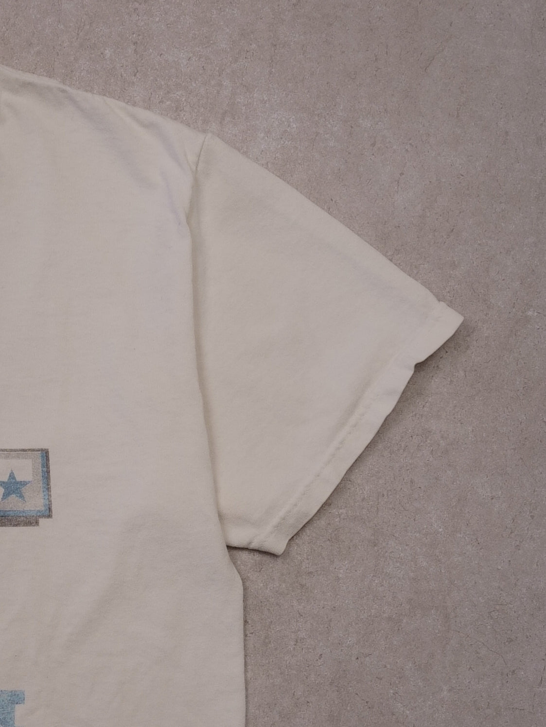 Vintage 06' White Steelers VS Seahawks Superbowl XL NFL Graphics Tee (L)
