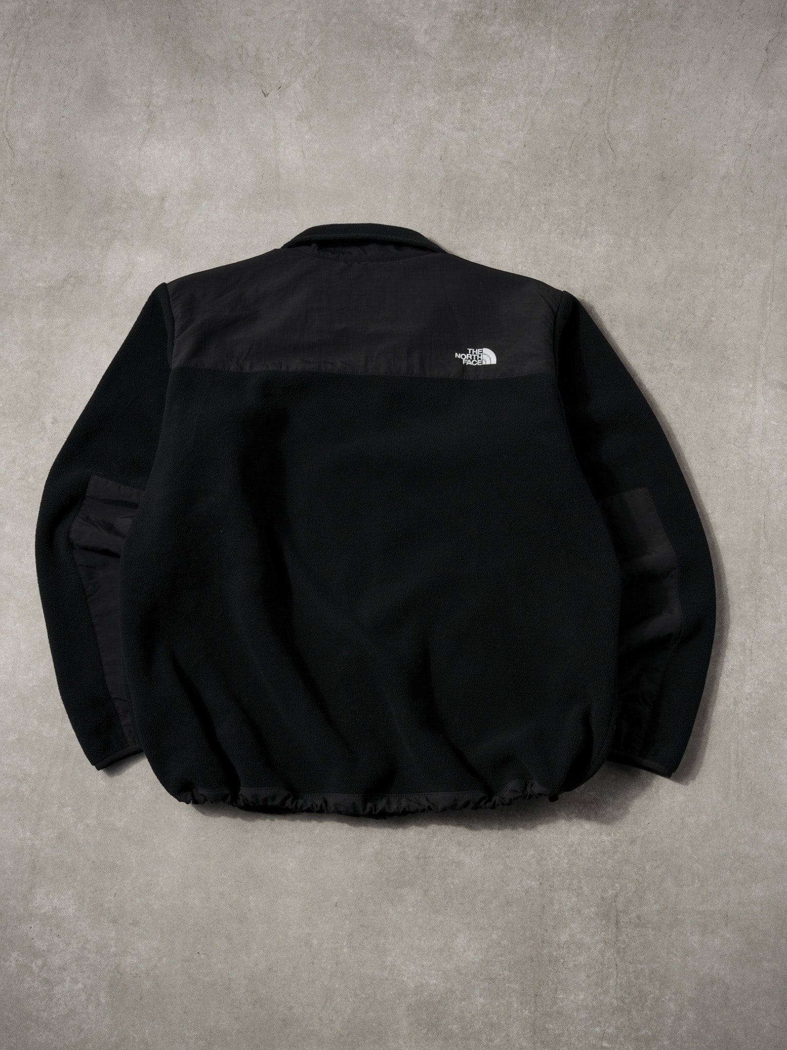 Vintage 90s Black Northface Denali Fleece Zipup Sweater (XL)