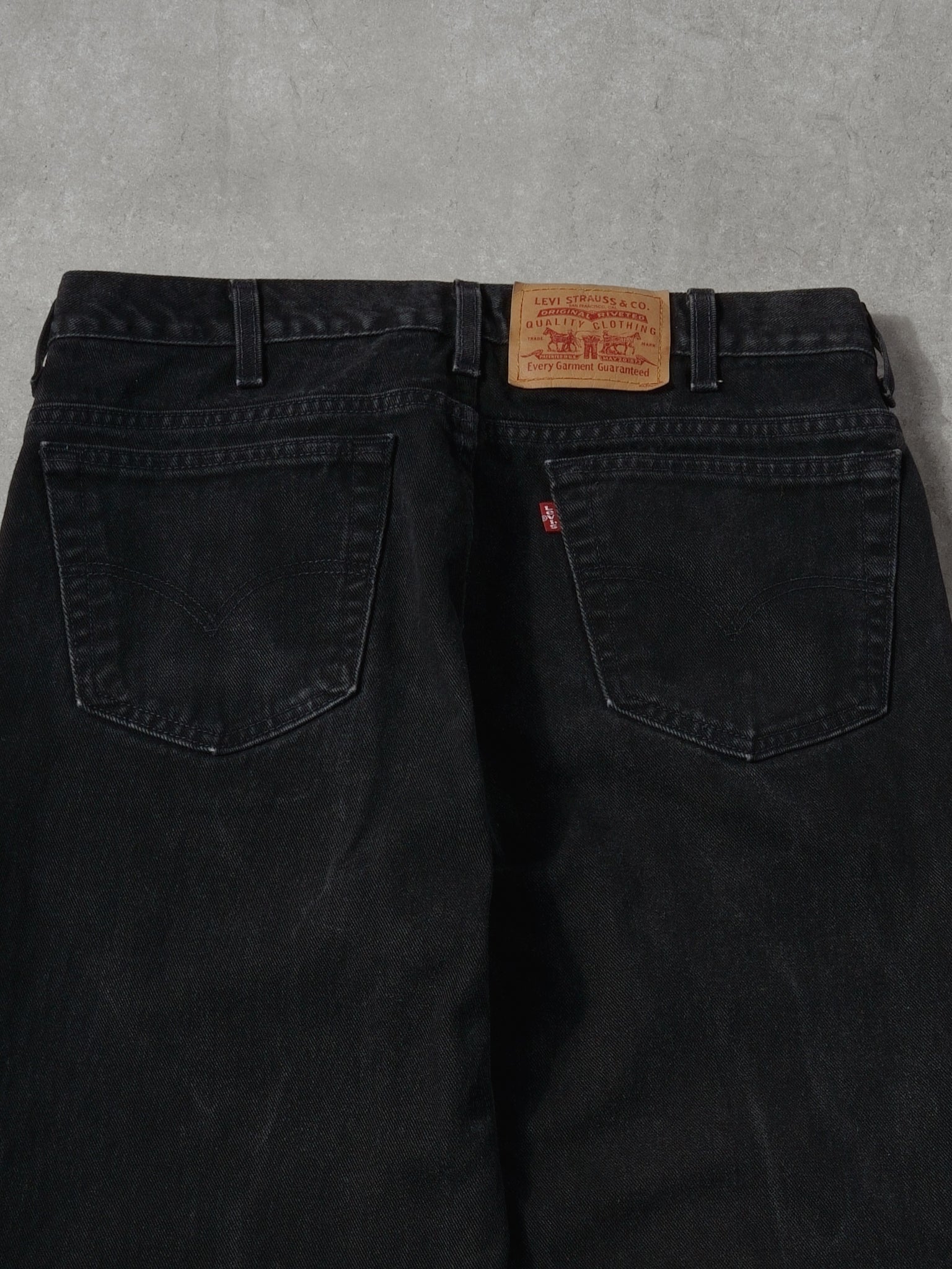 Vintage 90s Black Levi's Denim Jeans (34x28)
