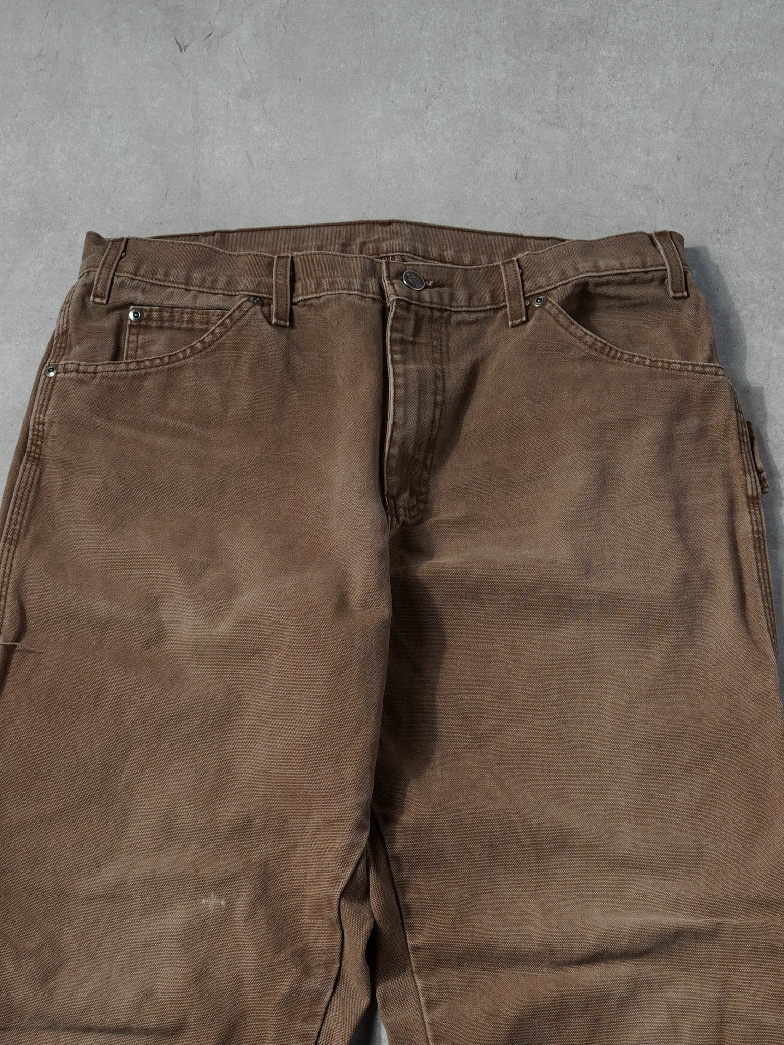 Vintage 90s Brown Dickies Carpenter Pants (34x34)