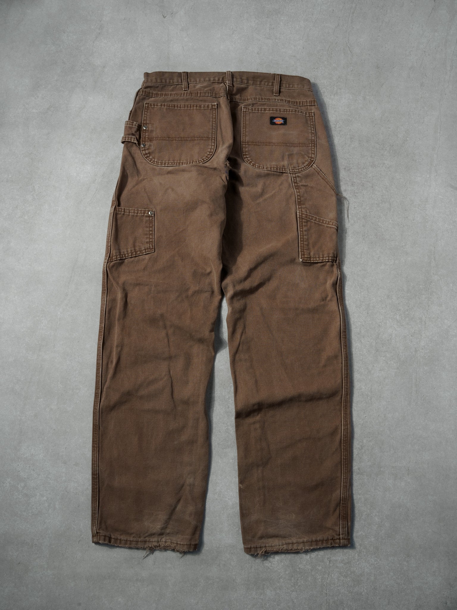 Vintage 90s Brown Dickies Carpenter Pants (34x34)