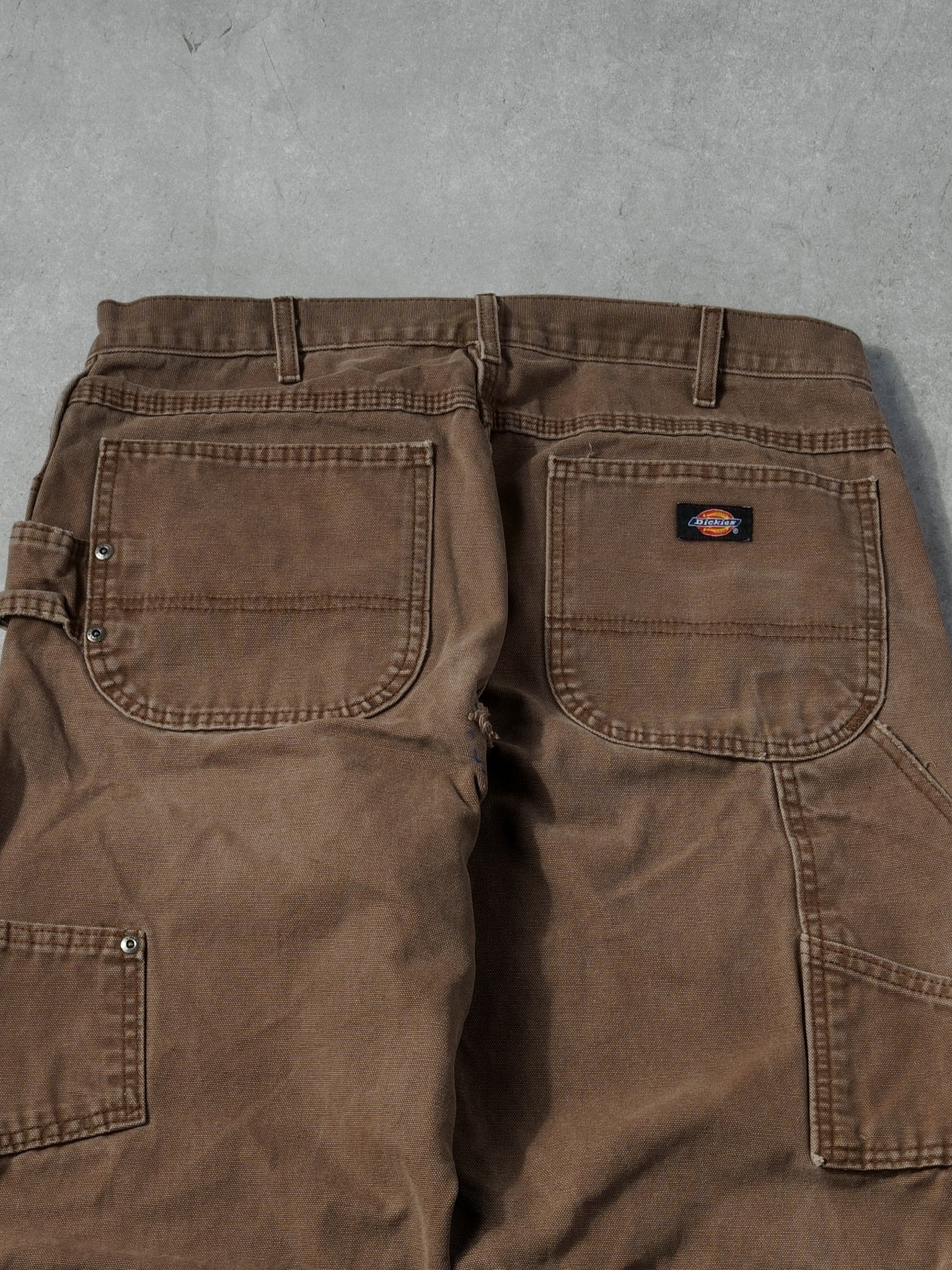 Vintage 90s Brown Dickies Carpenter Pants (34x34)