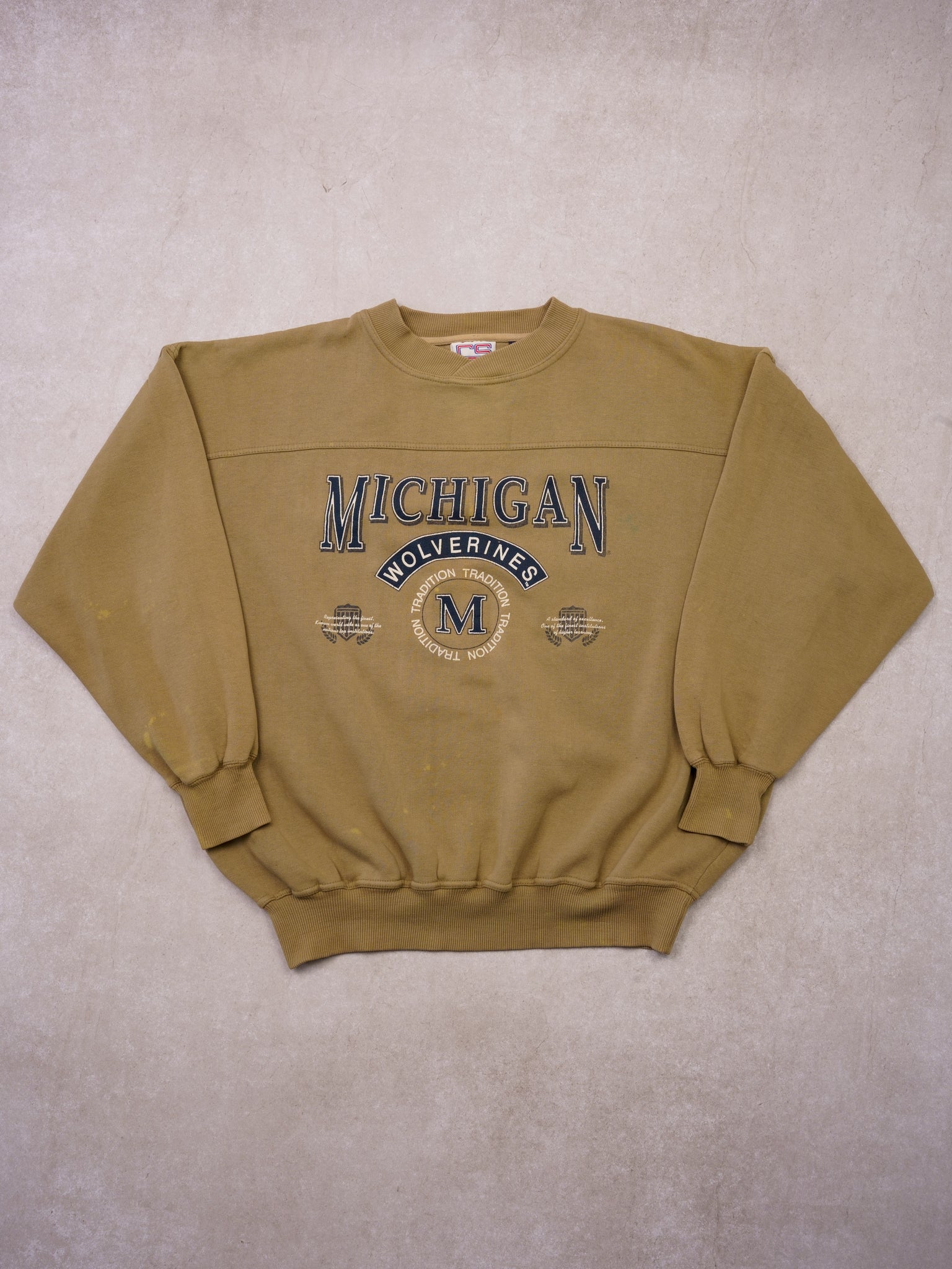 Vintage 90s Camel Michigan Wolverines Crewneck (XL)