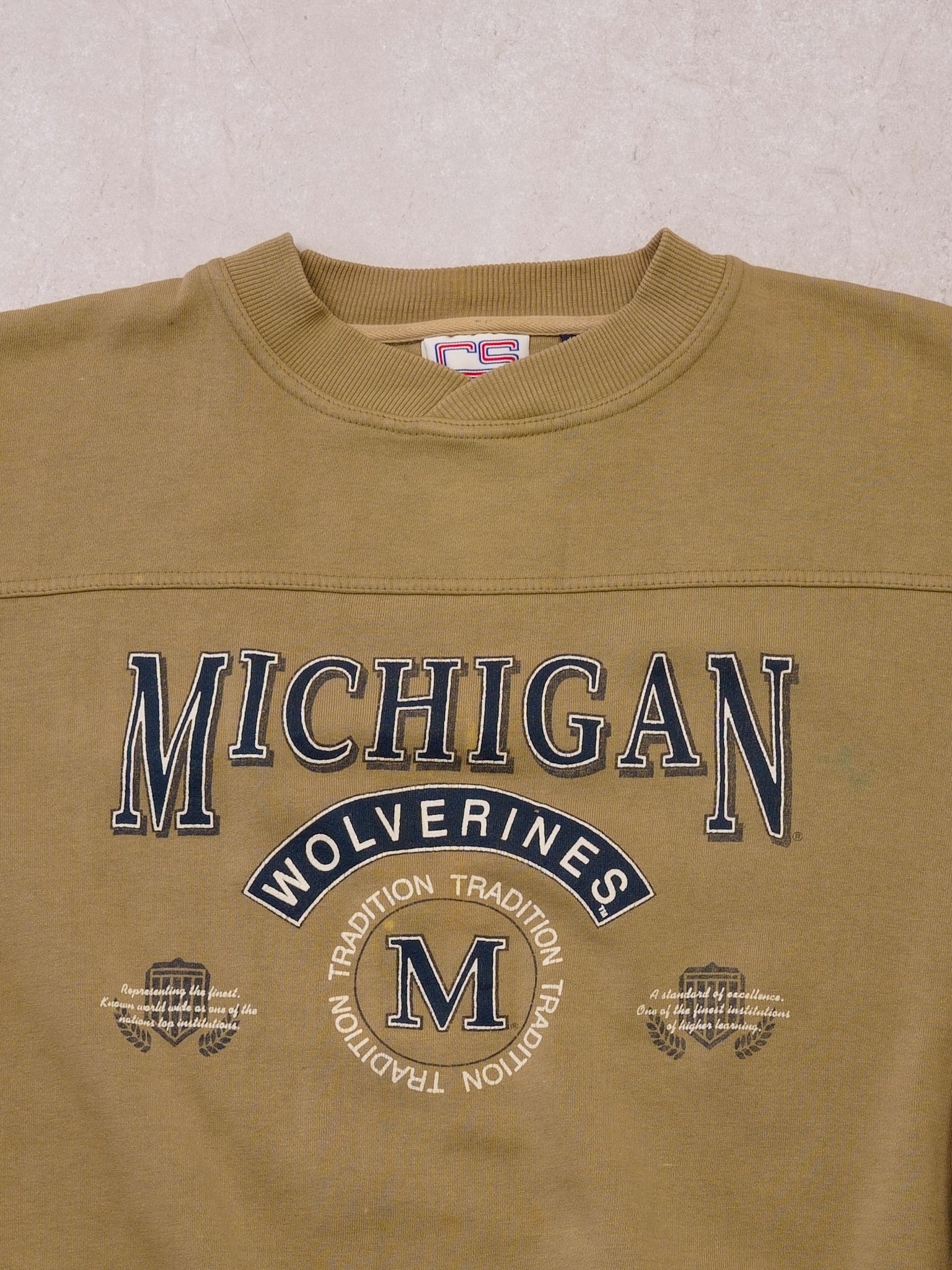 Vintage 90s Camel Michigan Wolverines Crewneck (XL)