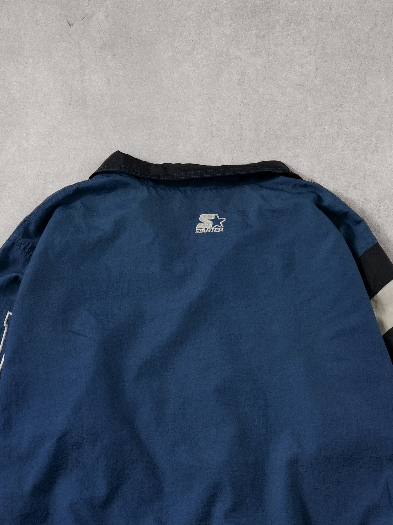 Vintage 90s Blue Toronto Maple Leafs NHL Starters Jacket (XXL)