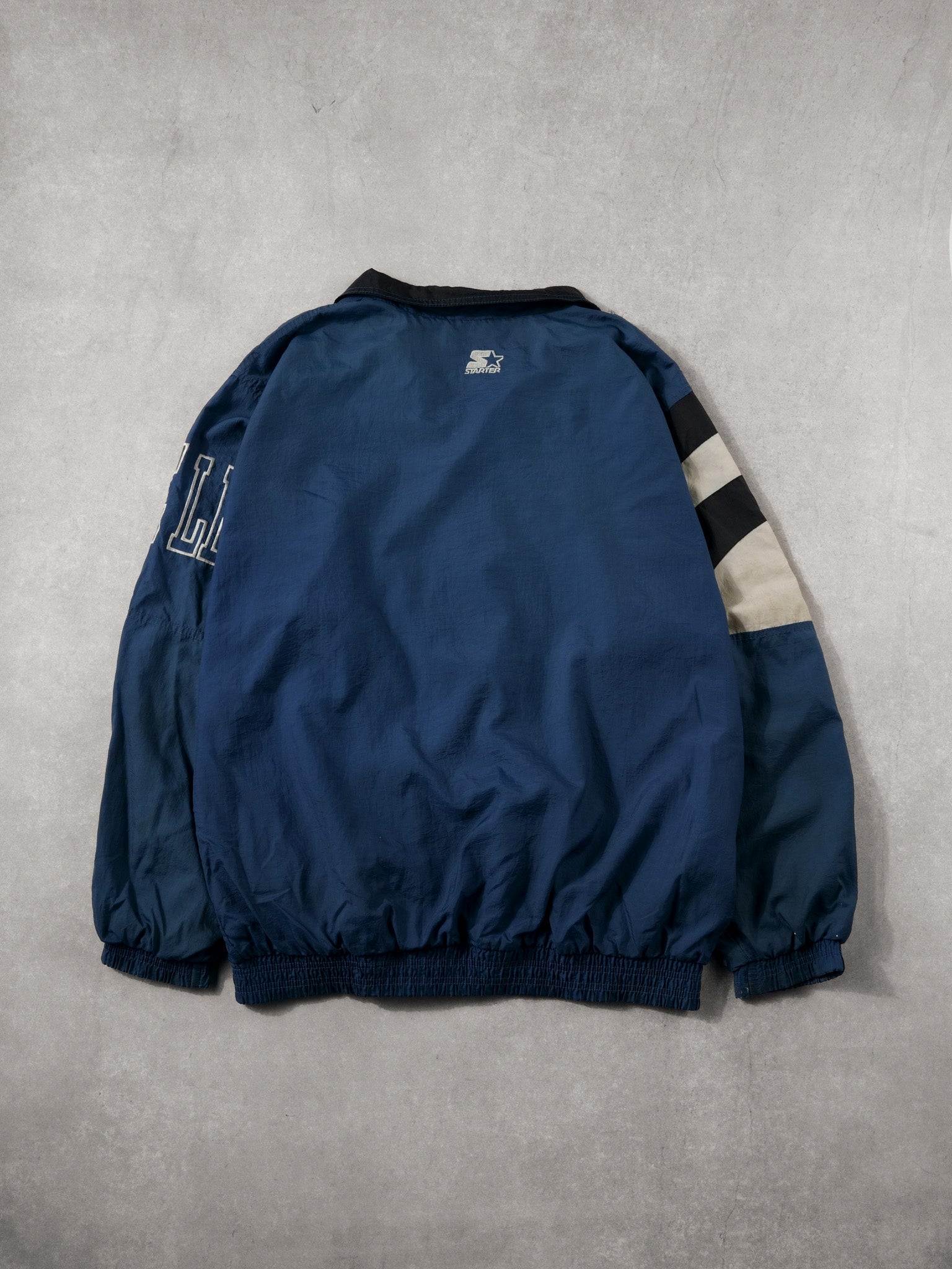 Vintage 90s Blue Toronto Maple Leafs NHL Starters Jacket (XXL)