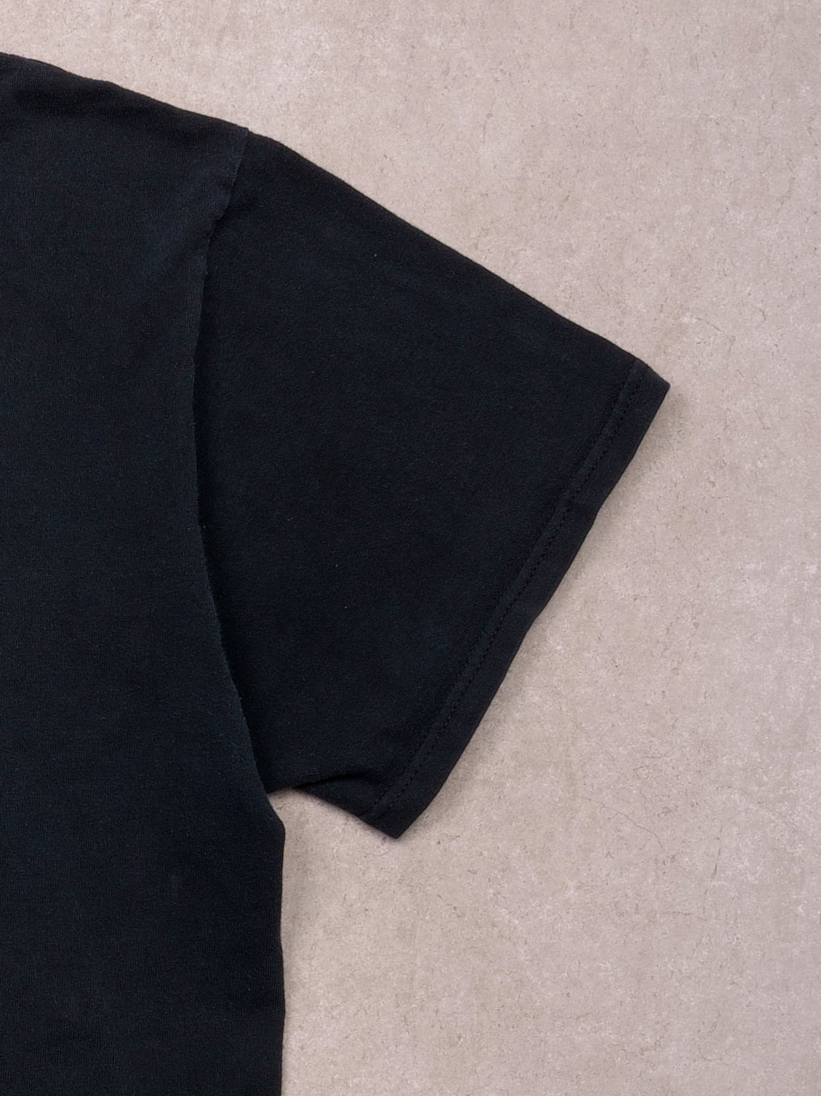 Vintage 90s Washed Black "When I Snap You'll Be The First To Go" Tee (M)