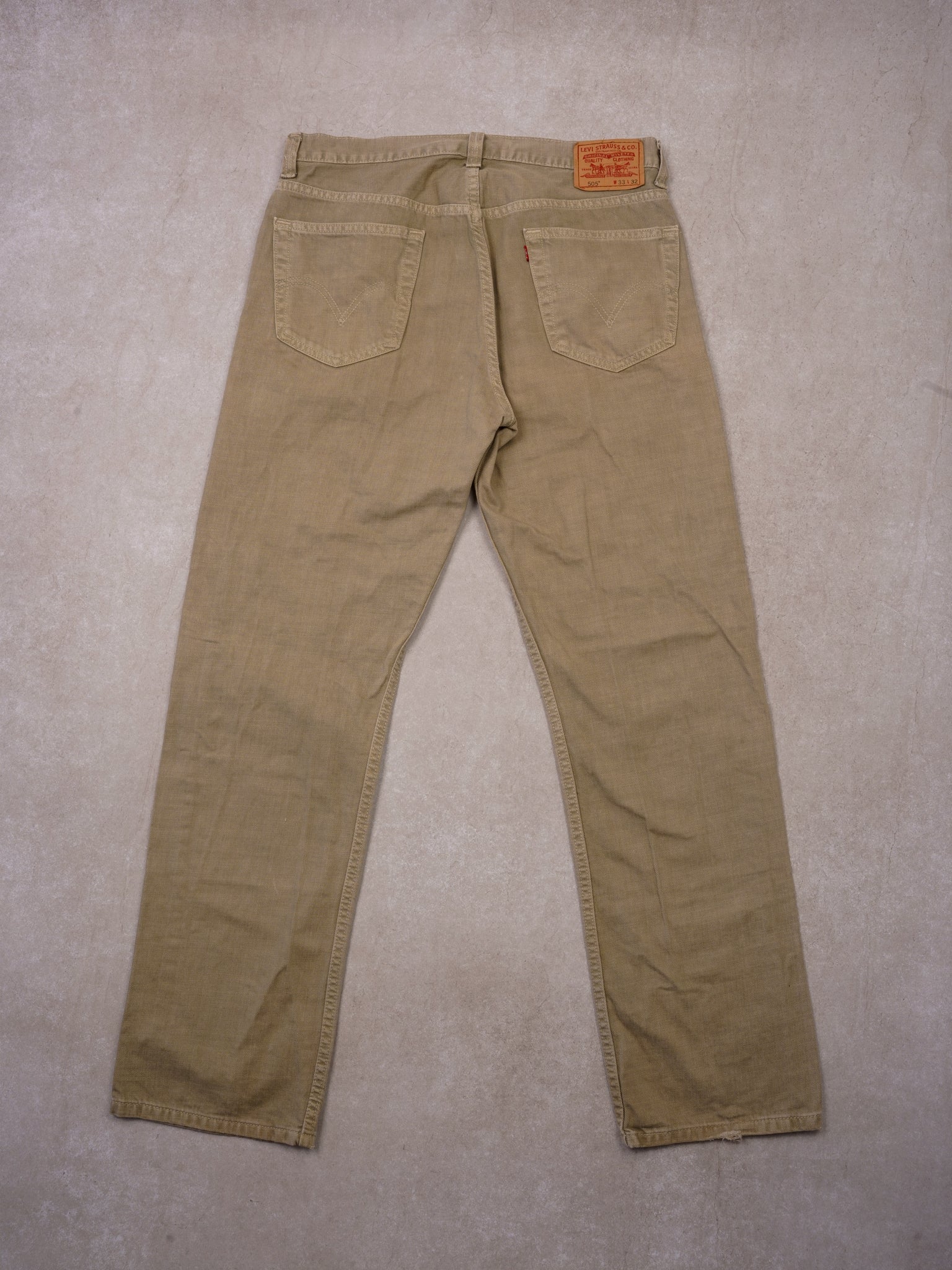 Vintage Y2K Biege Levi's 503 Regular Fit Pants (34x33)