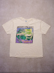 Vintage White Frog "Don't Say Goodbye The Rainforest" Graphic Tee (L)