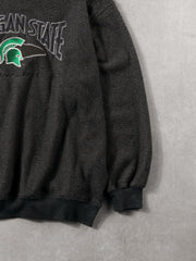 Vintage 90s Dark Grey Michigan Spartans Lee Sports Crewneck (XL)