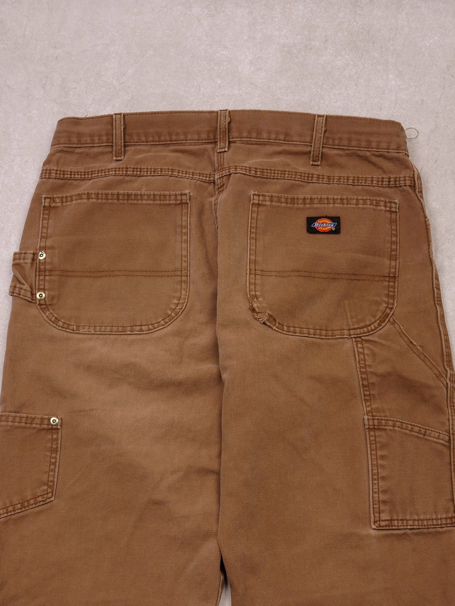 Vintage Brown Dickies Distressed Carpenter Pants (32x33)