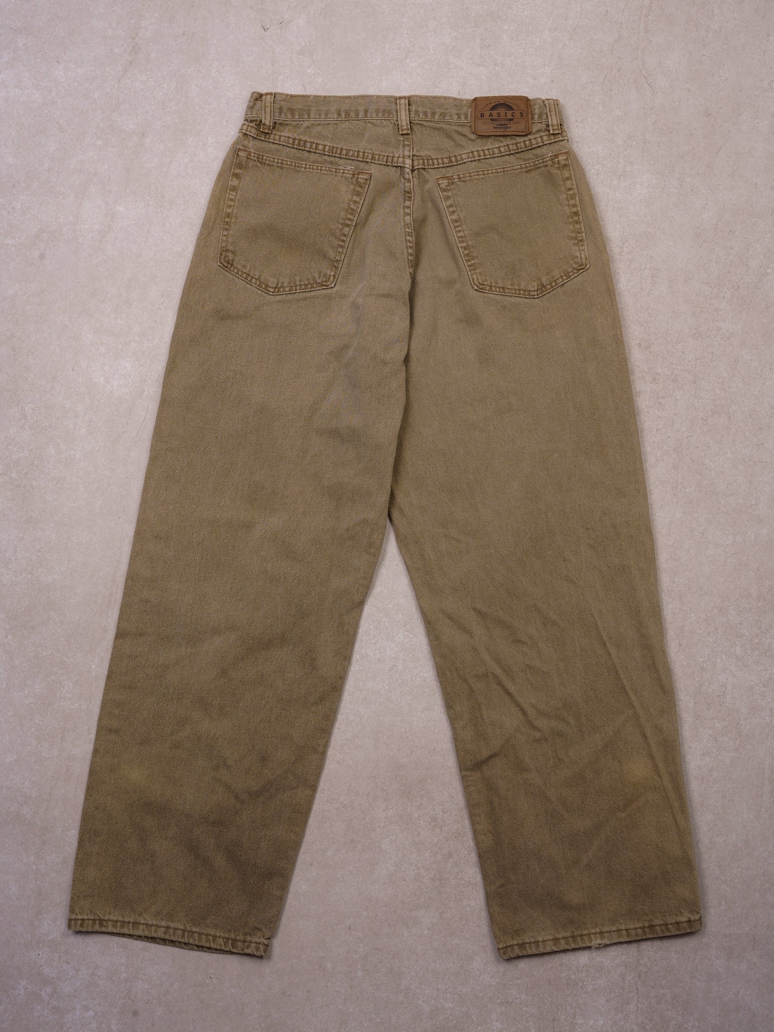 Vintage 90s Sand Wranglers Basics Workwear Pants (30X30)