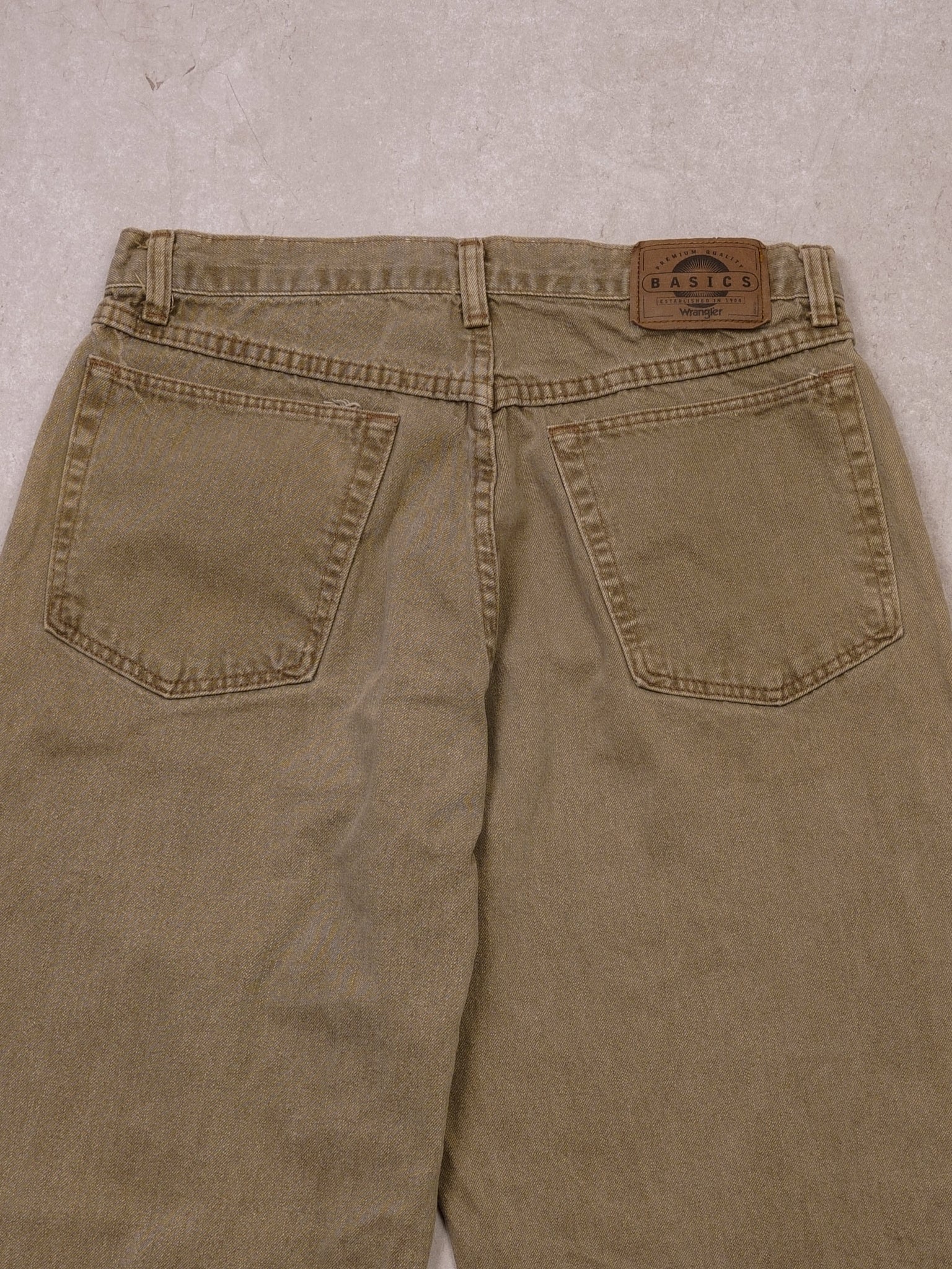 Vintage 90s Sand Wranglers Basics Workwear Pants (30X30)