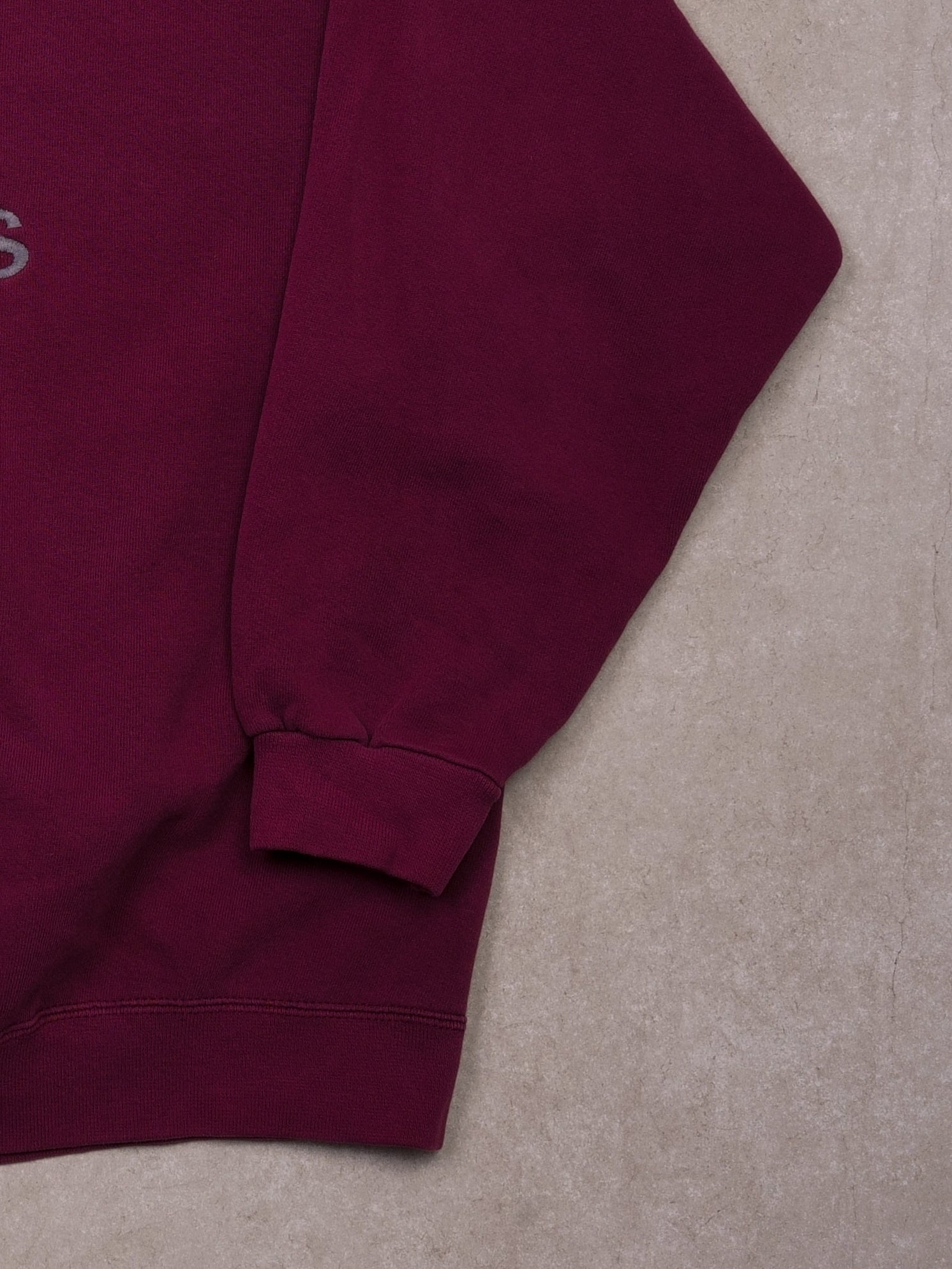 Vintage 90s Maroon Adidas Crewneck (M/L)