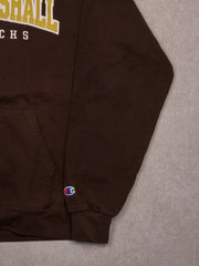 Vintage Brown John Marshall Monarchs Champion Hoodie (M)