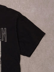 Vintage Black Led Zeppelin North American Tour Graphic Tee (S)