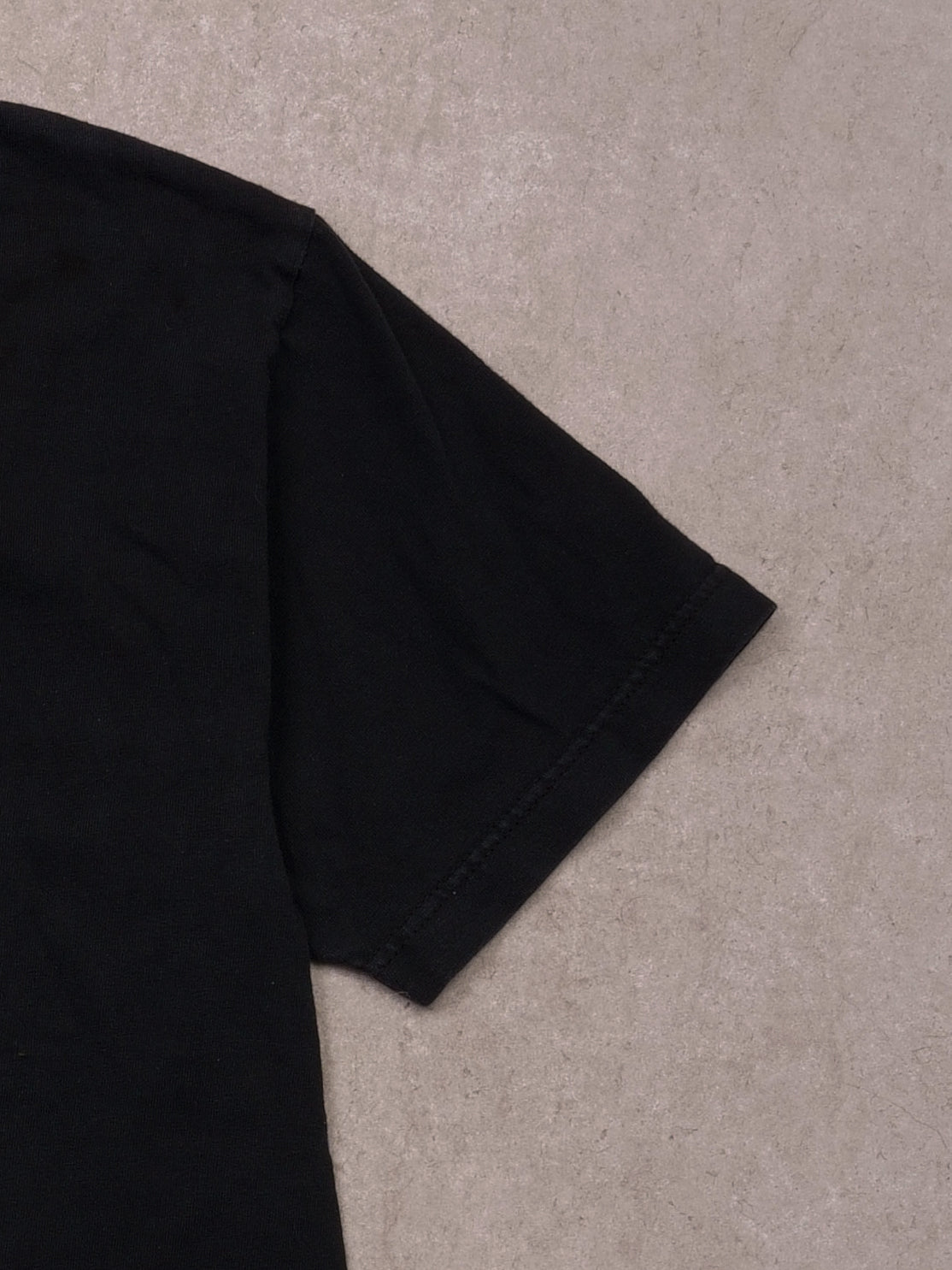 Vintage Sunfaded Black "Blonde" Graphic Tee (S)