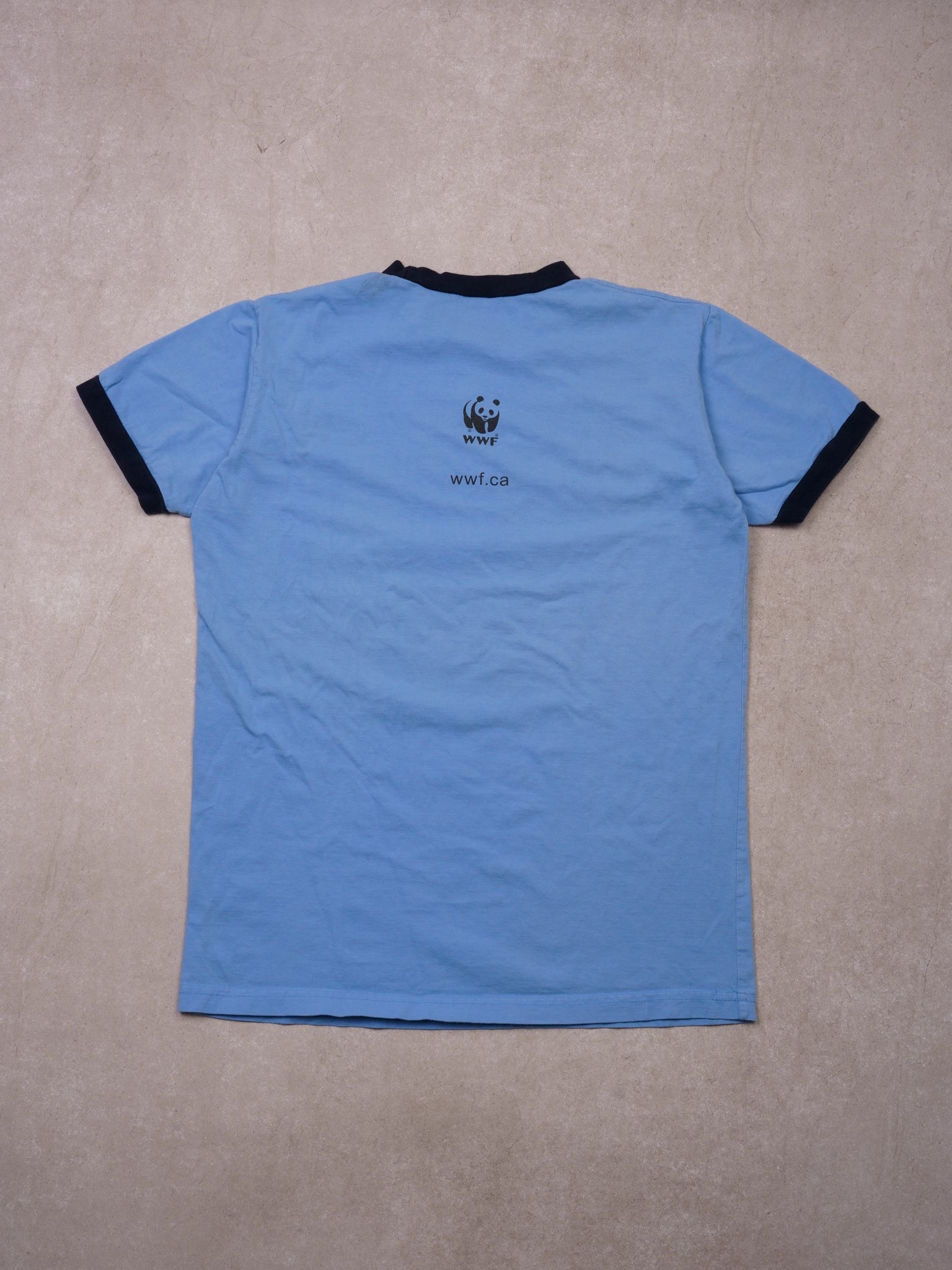 Vintage 90s Baby Blue "Hotter than I should be" Tee (M)