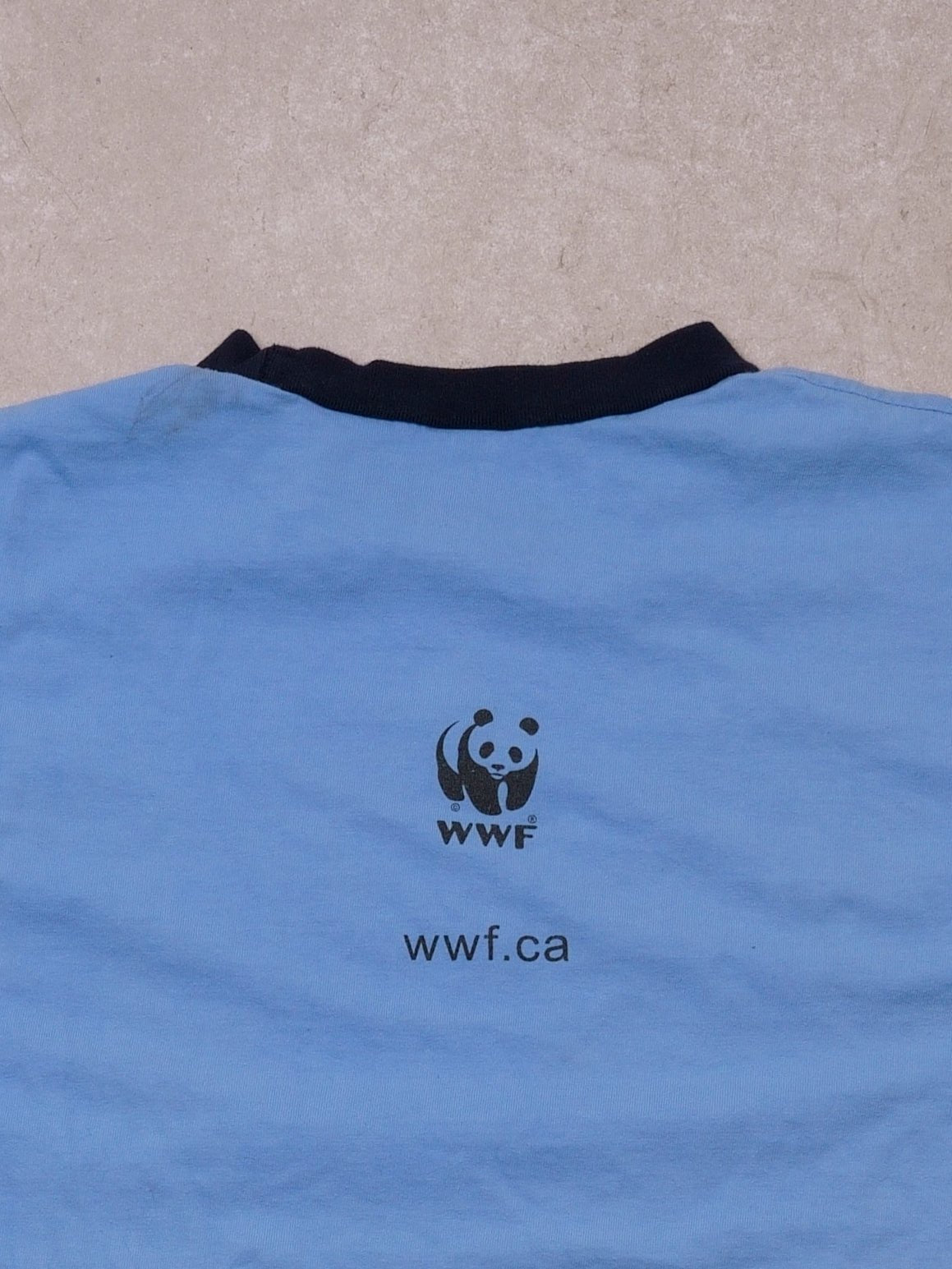 Vintage 90s Baby Blue "Hotter than I should be" Tee (M)