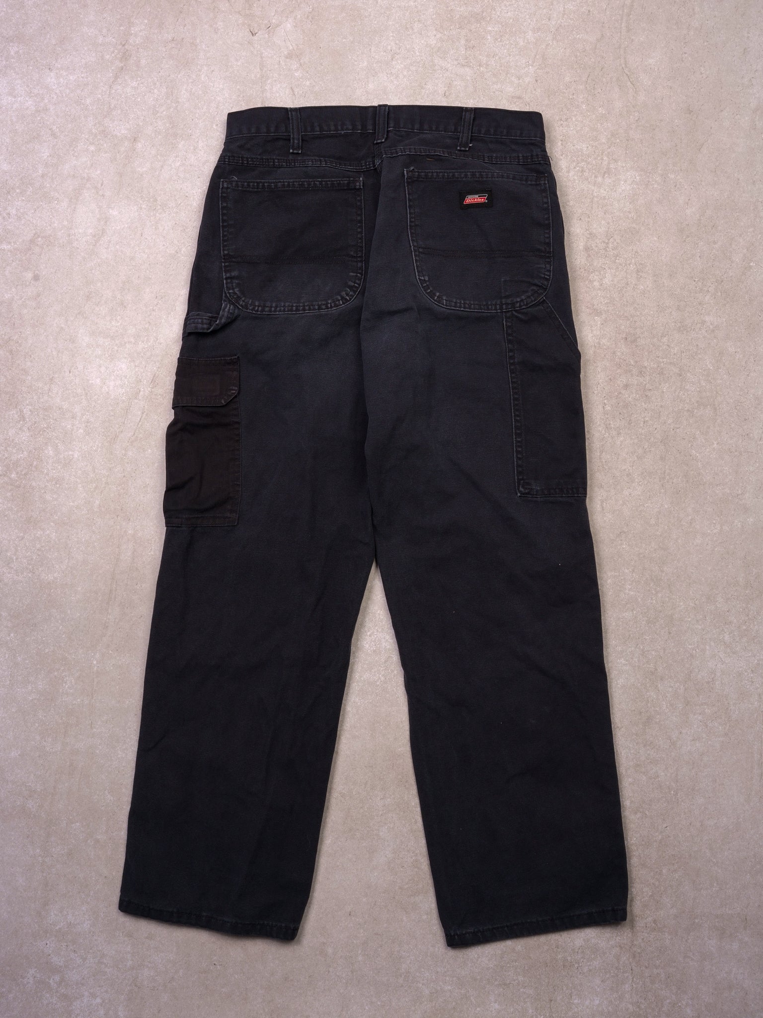 Vintage 90s Dark Blue Dickies Carpenter Cargo Pants  (32x30)
