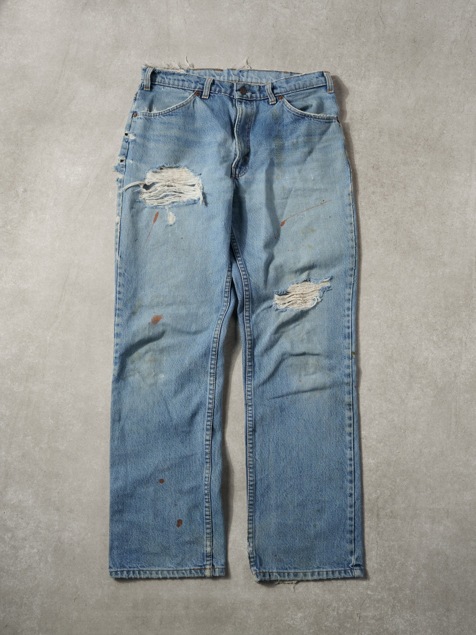 Vintage 90s Light Washed Levi's 619 Denim Jeans (32x30)