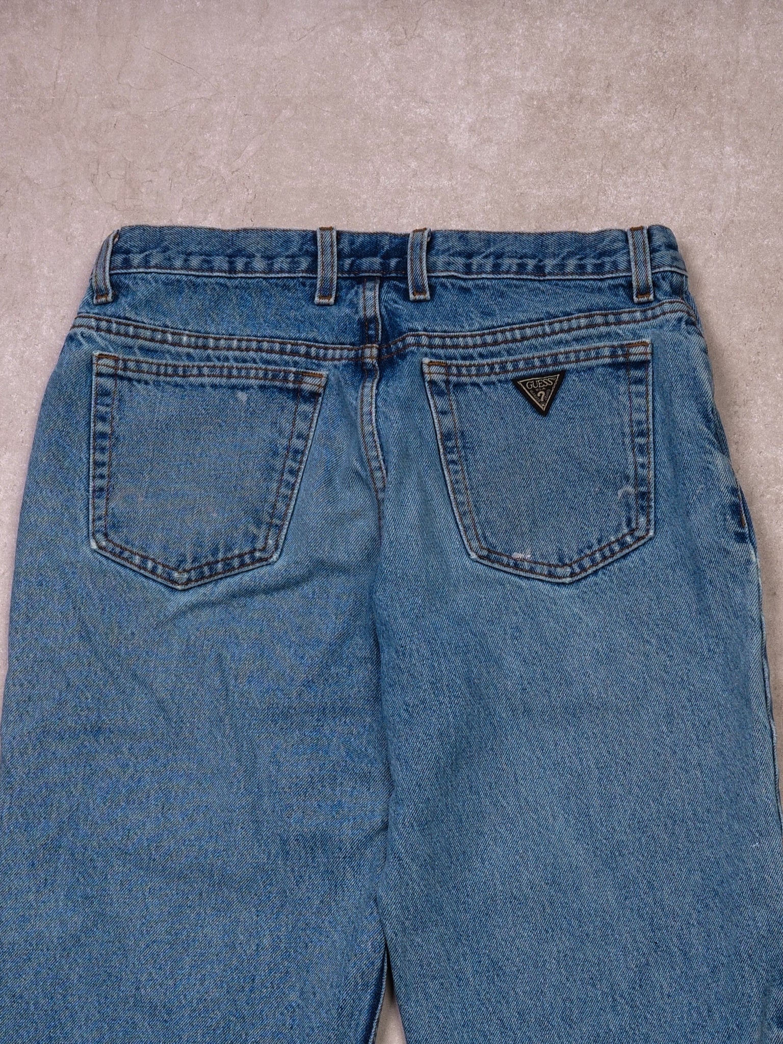Vintage 81' Light Wash Blue Guess Denim Jeans (30x34)
