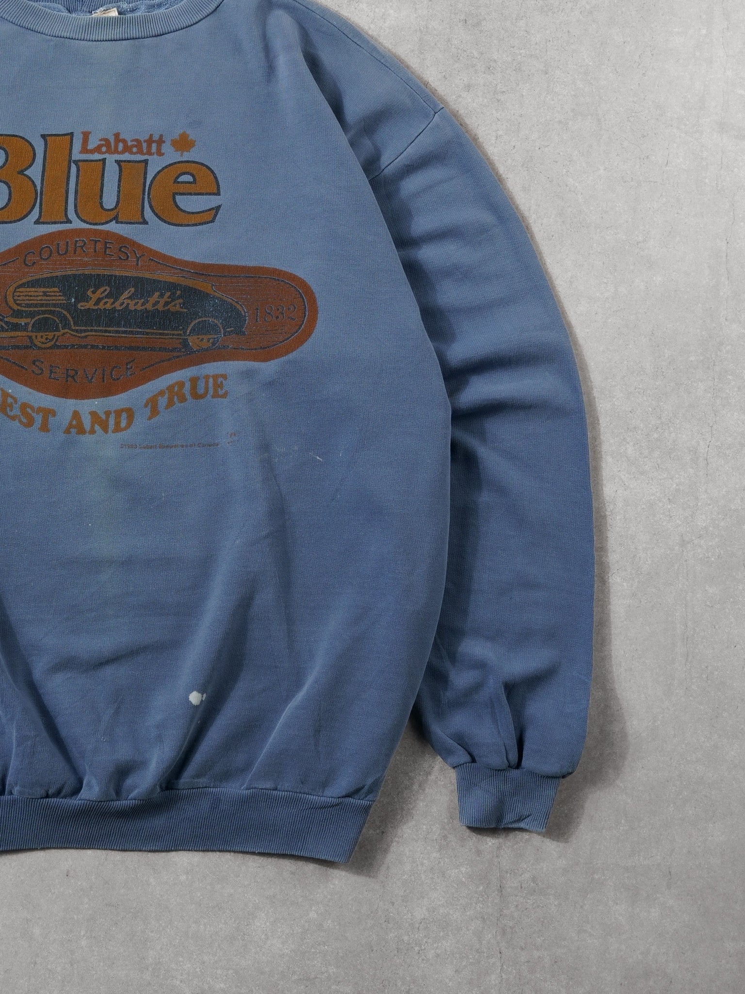 Vintage 93' Nude Blue Labatt Service Longsleeve (XL)