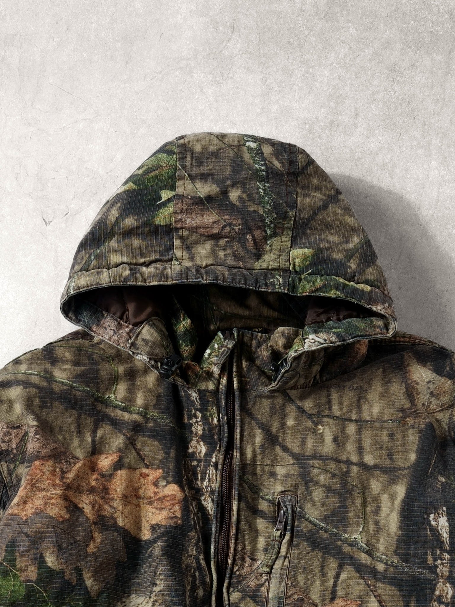 Vintage 90s Yukon Gear RealTree Camo Riptop Lined Jacket (L)