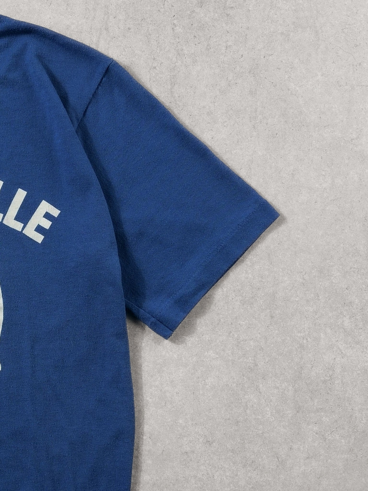 Vintage 90s Royal Blue Grahamsville Fire Dept Single Stitched Graphic Tee (s)