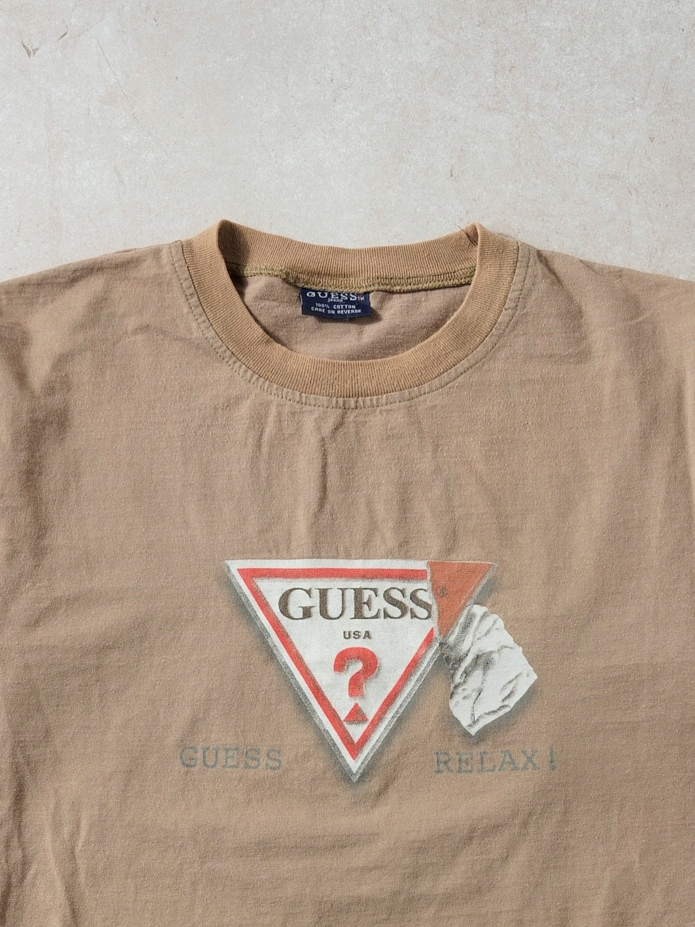 Vintage 90s Camel Guess USA Graphic Tee (M)