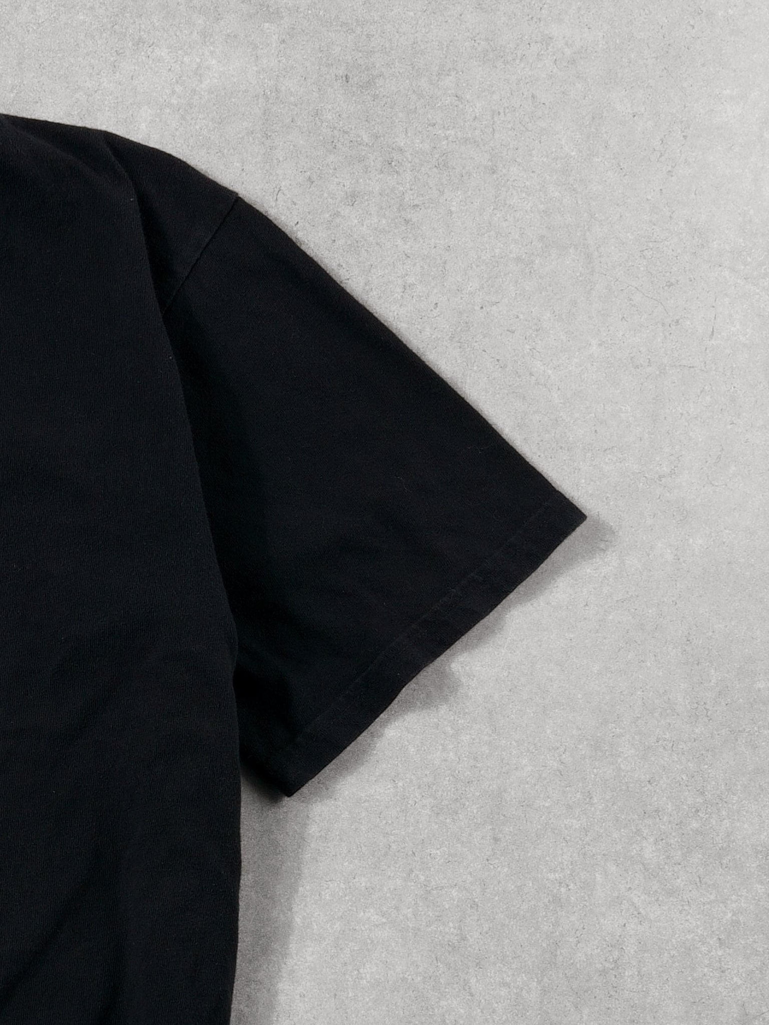 Vintage 90s Washed Black Clavin Klein Graphic Tee (M)