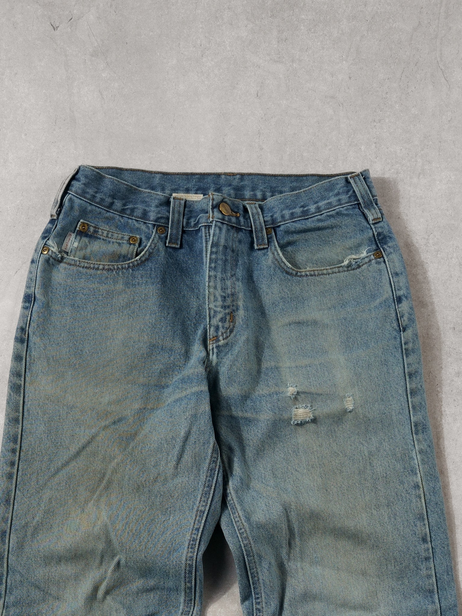 Vintage 90s Blue Carhartt Relax Fit Denim Jeans (32x32)