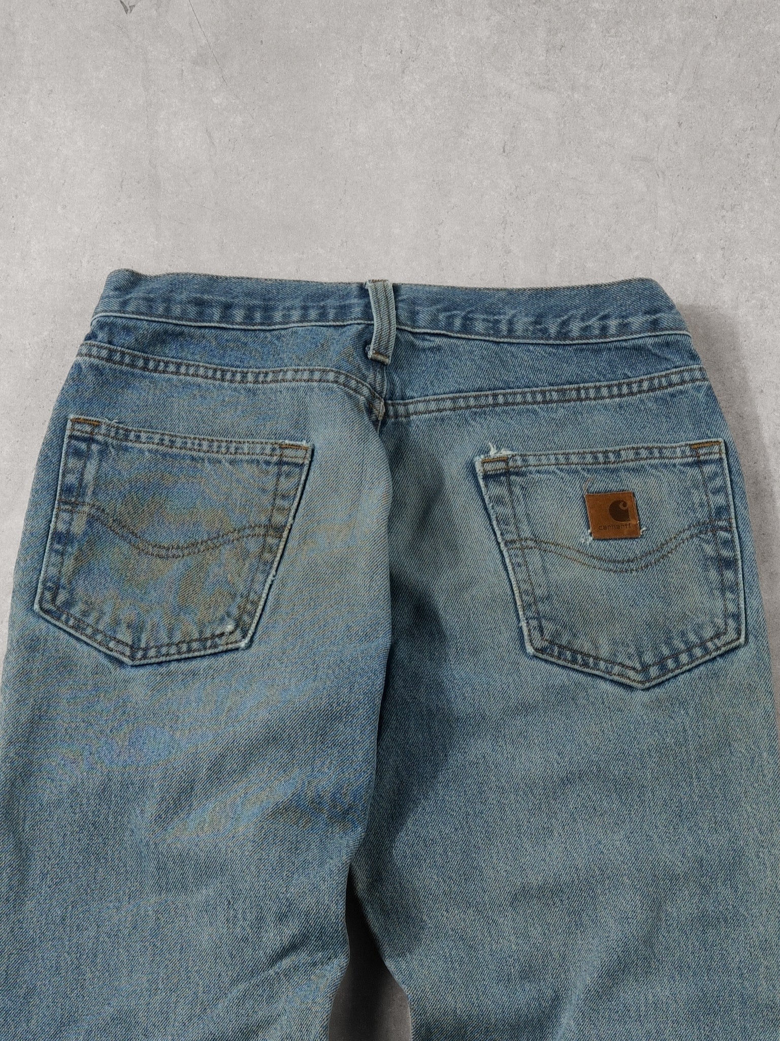 Vintage 90s Blue Carhartt Relax Fit Denim Jeans (32x32)